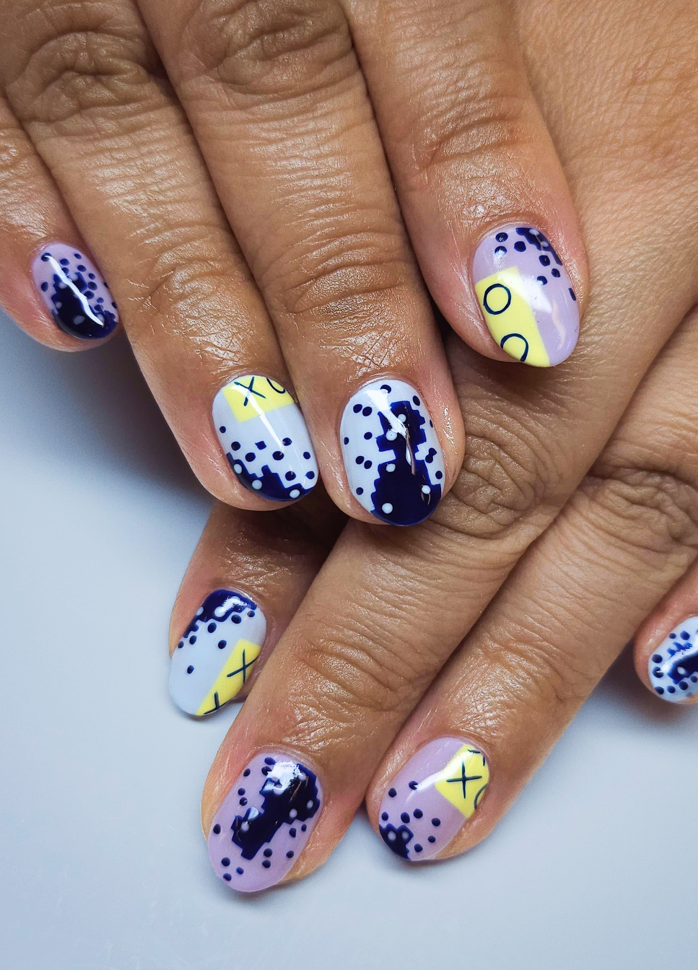 Incredible nails on attendee Courtney P.K. Nails by Moon Dust Nails!