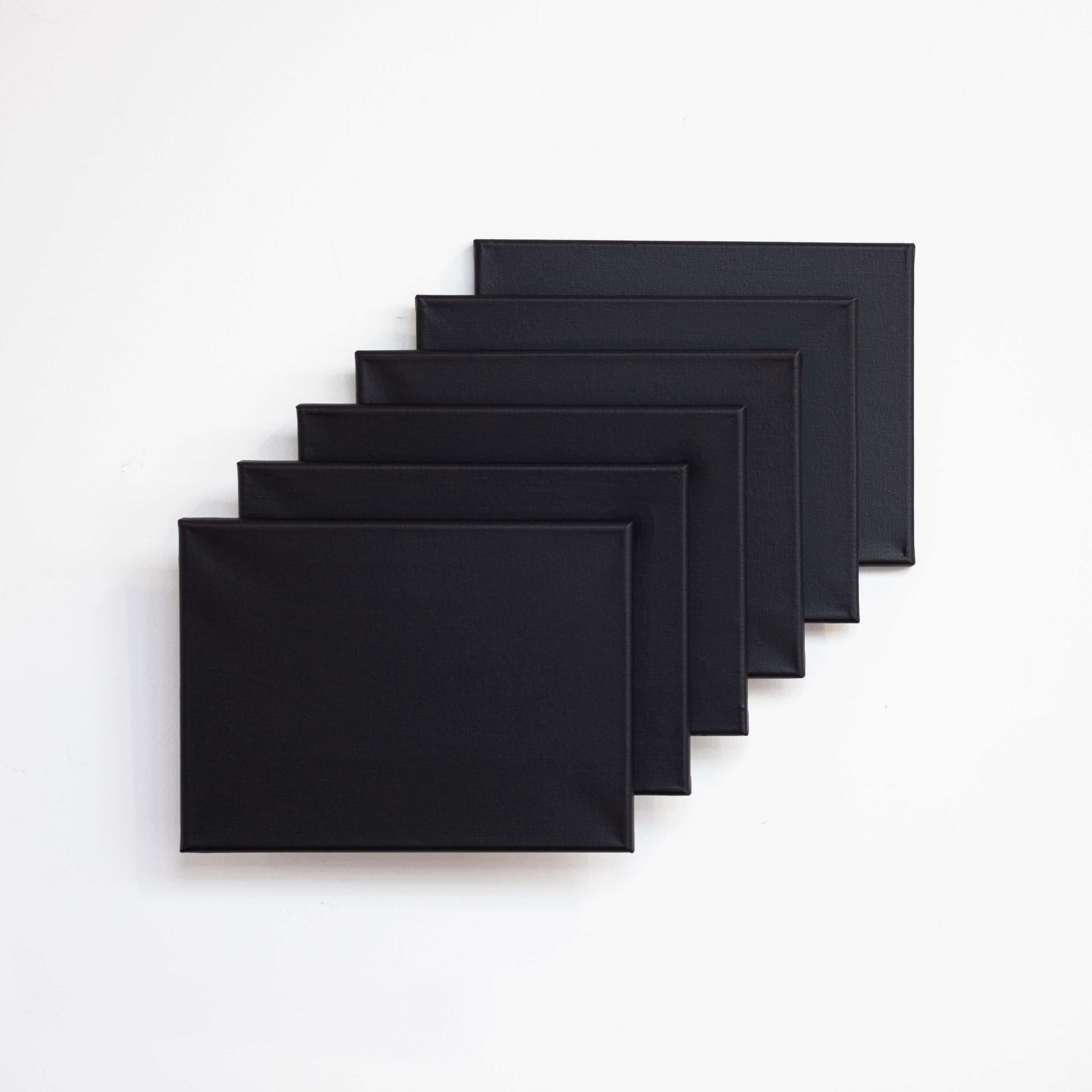 Units 37-42, 2020, Acrylic on canvas, 16 x 20 x 4 in