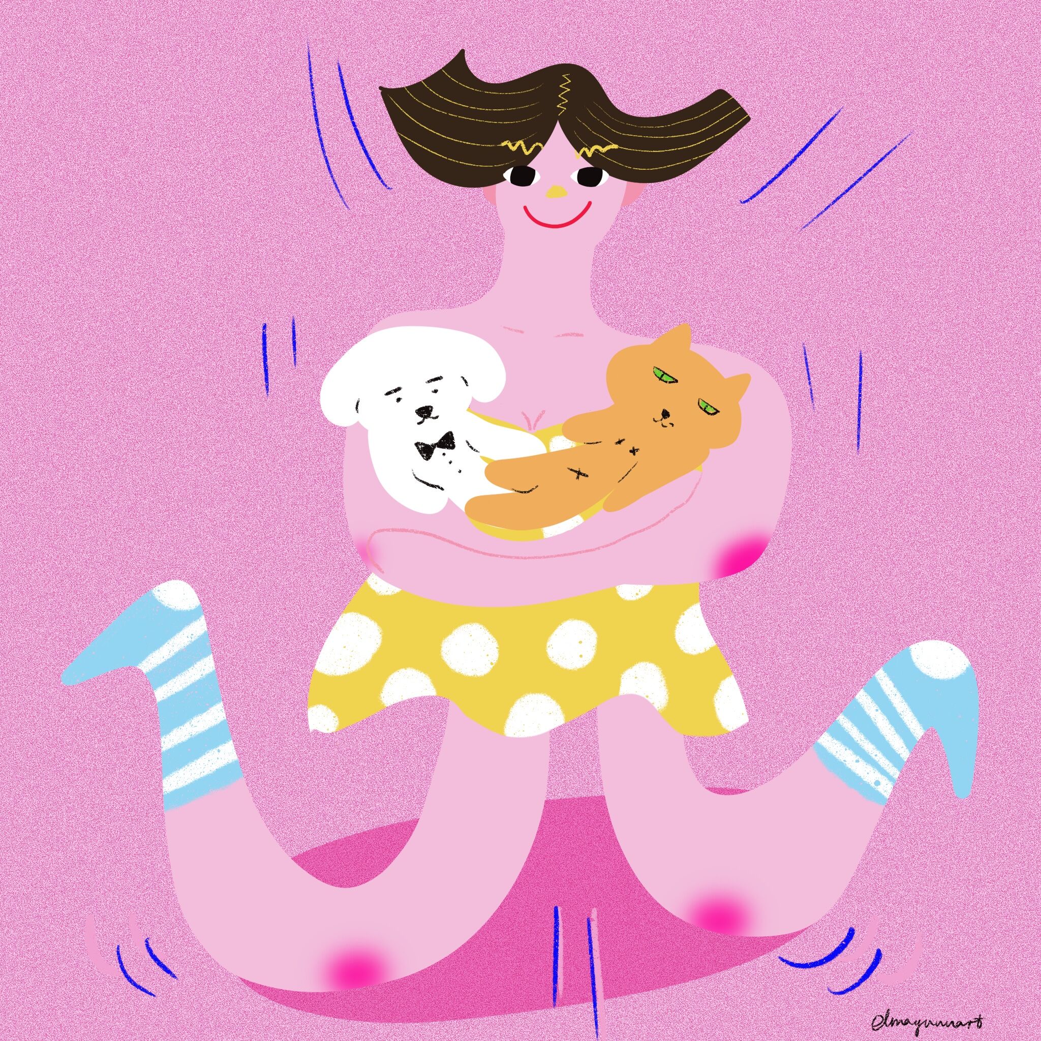 Pet lover-LOVE them both!