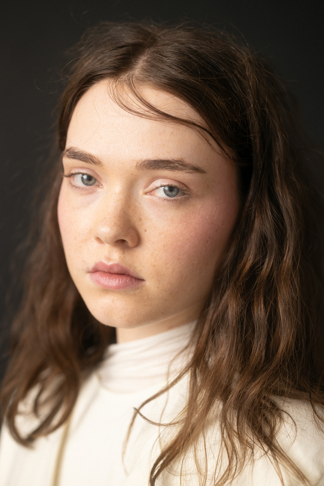 Fotografía de la colección de moda "Vacío" de la diseñadora Maria Matutano