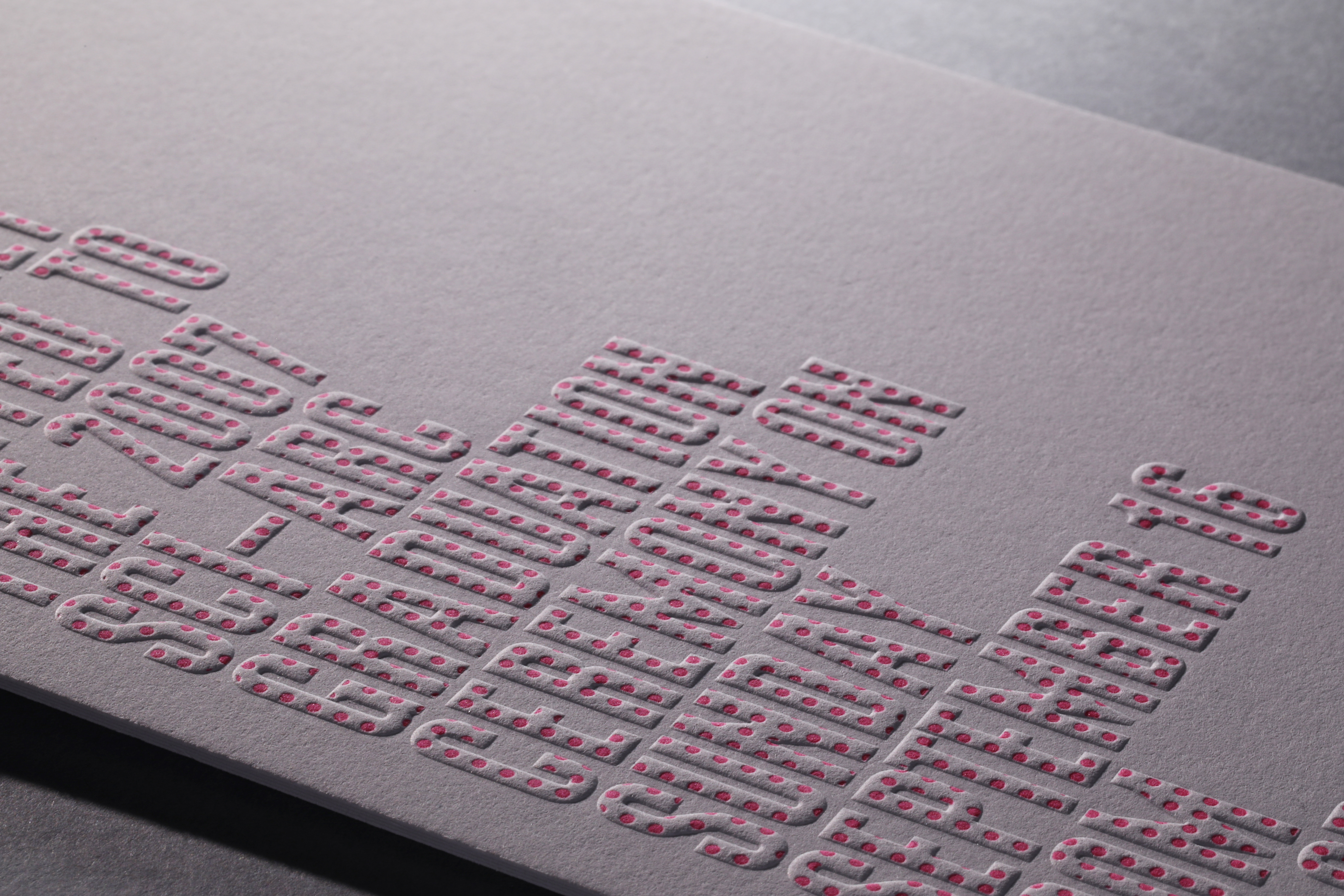 LETTERPRESS & EMBOSSING Southern California Institute of Architecture graduation invitation