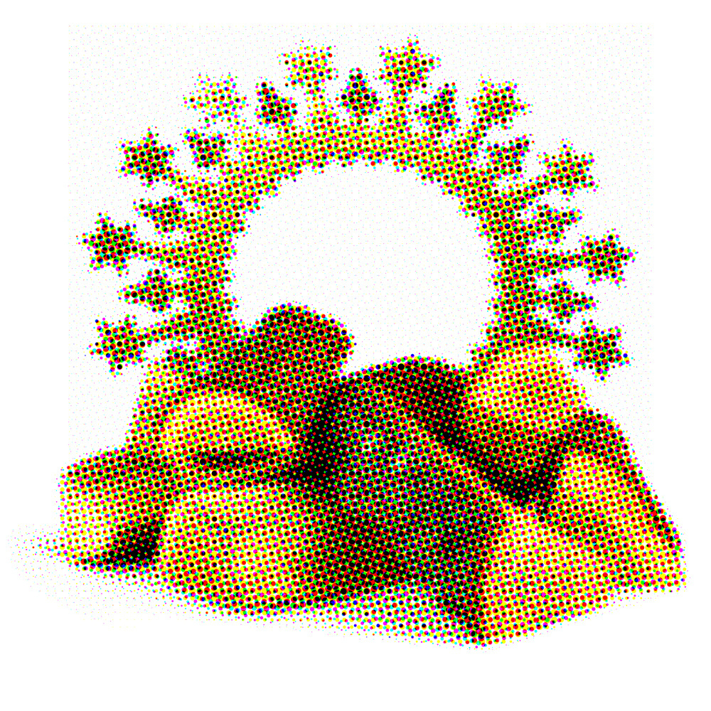 "HOLLY-wood". 100 x 100 cm / 40x40 inches. Available in limited edition of signed & numbered giclée prints