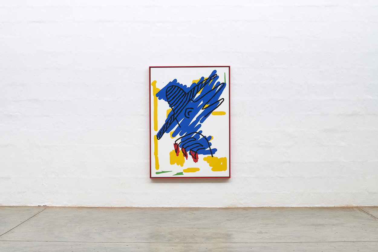 Anthropocene Age, 2020. acrylic on canvas in artist’s frame. 140cm x 100cm