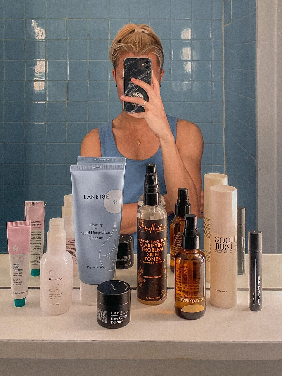 My Stripped-Down Skincare Routine