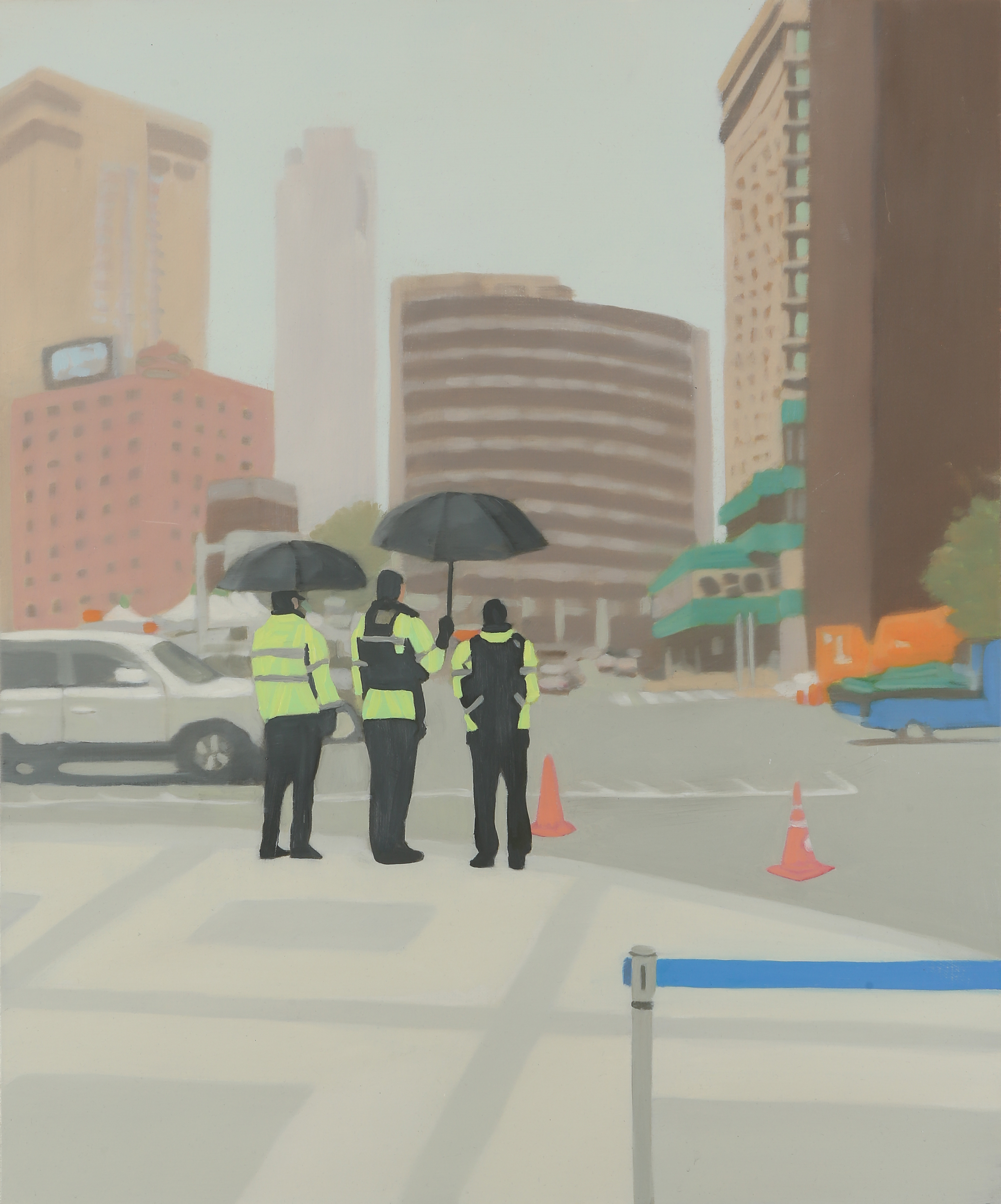 〈Fogs〉, Oil on canvas, 72.7x60.6cm, 2013