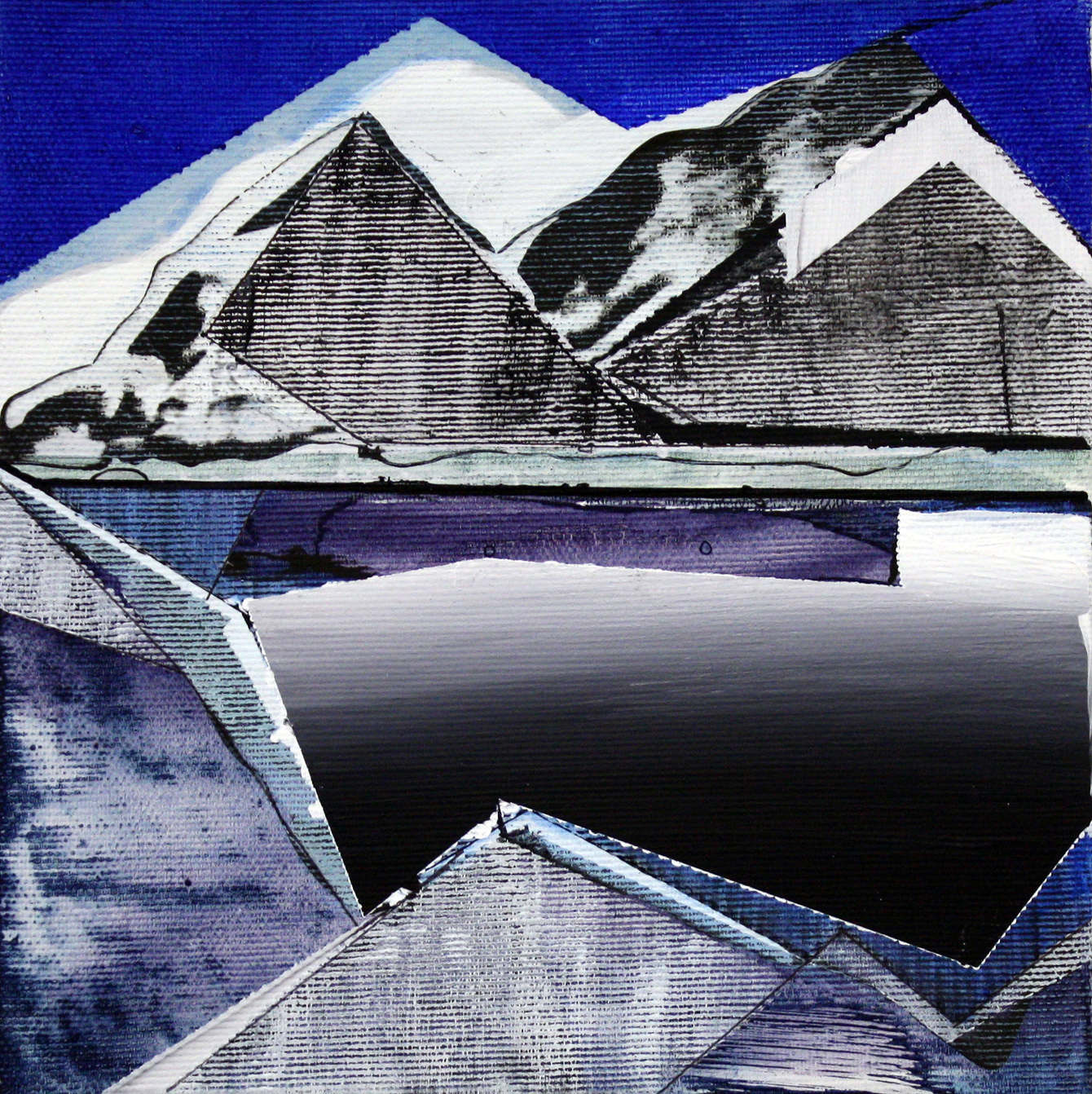 Münk, Acrylics and oil on canvas, 20 x 20 cm, 2014