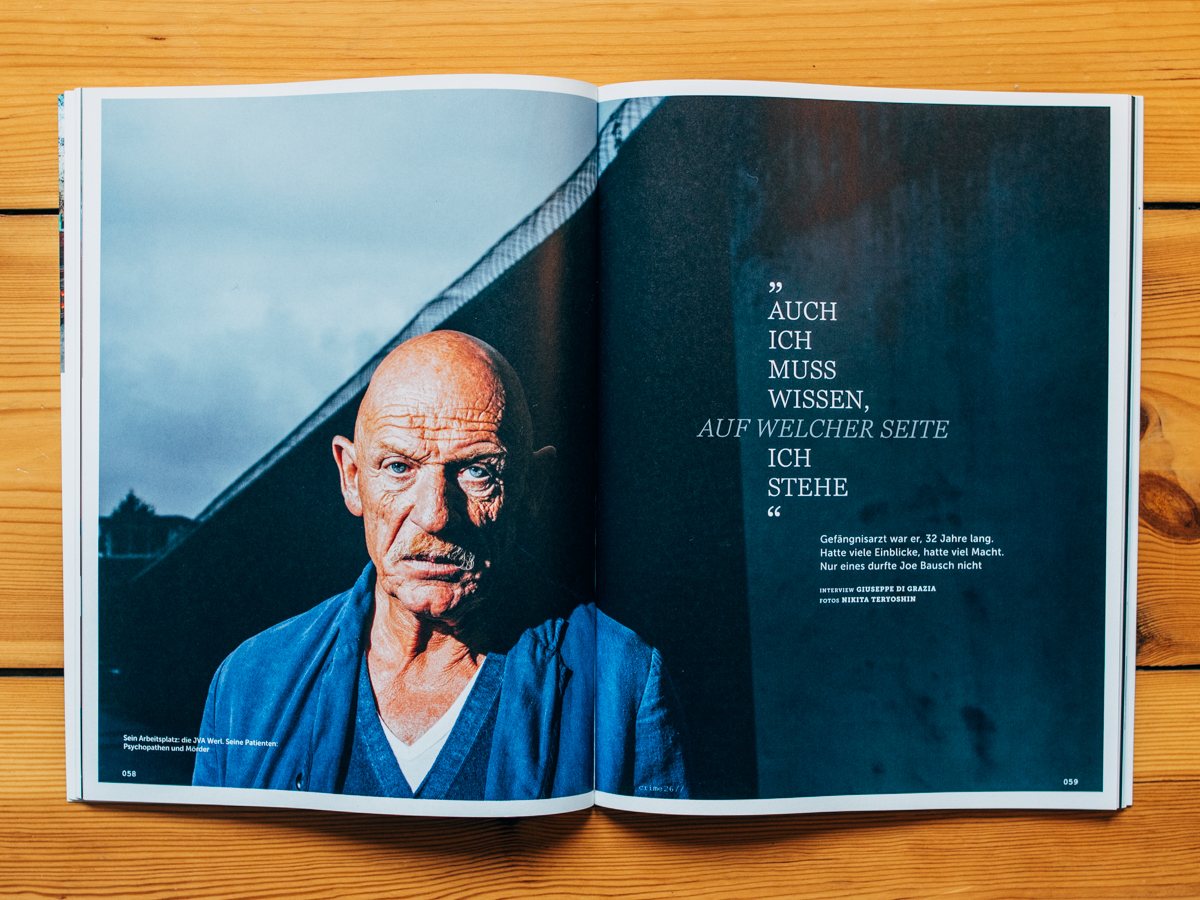 Stern Crime / Joe Bausch Portrait / Autumn 2019