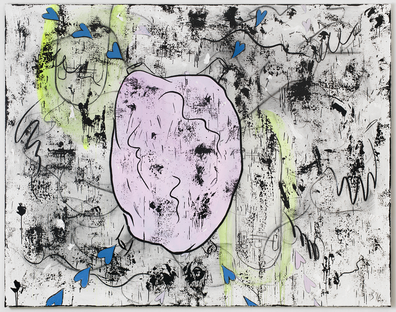 THE HEART OF PAINTING, 2016 255 x 200cmOil on Canvas