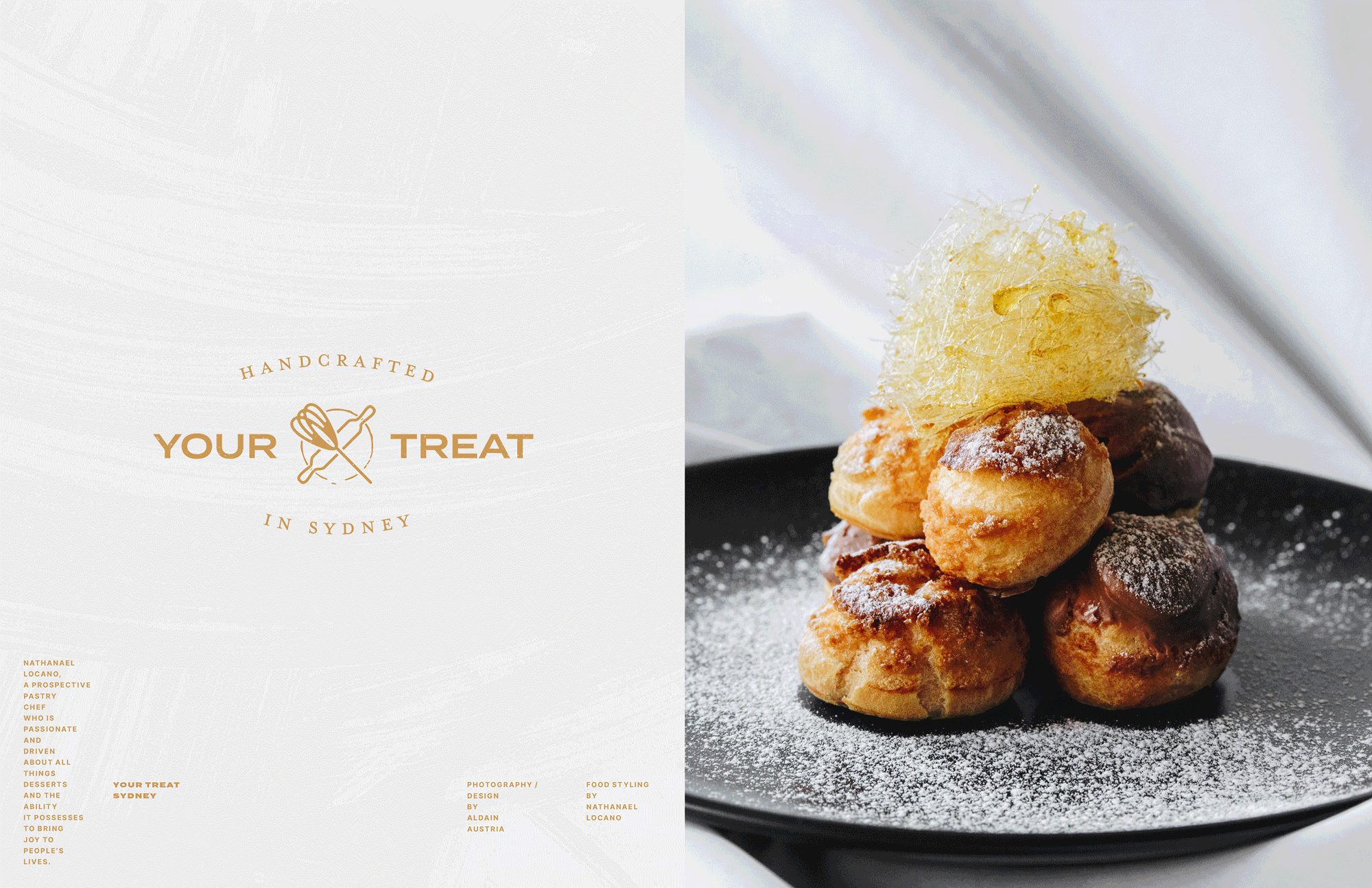 Your Treat Sydney &nbsp;&nbsp;&nbsp; ︎ Brand Identity, Photography