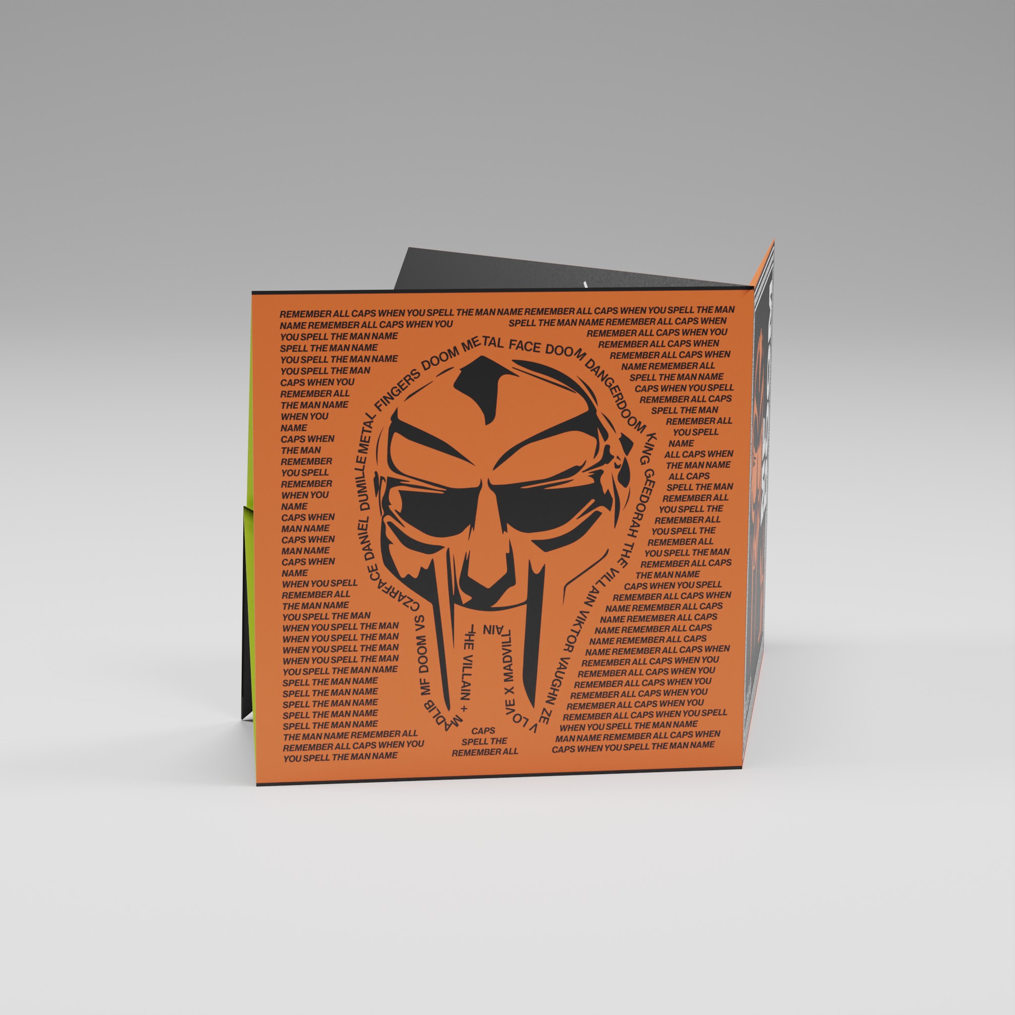 MF DOOM packaging - Lakis Sobyra