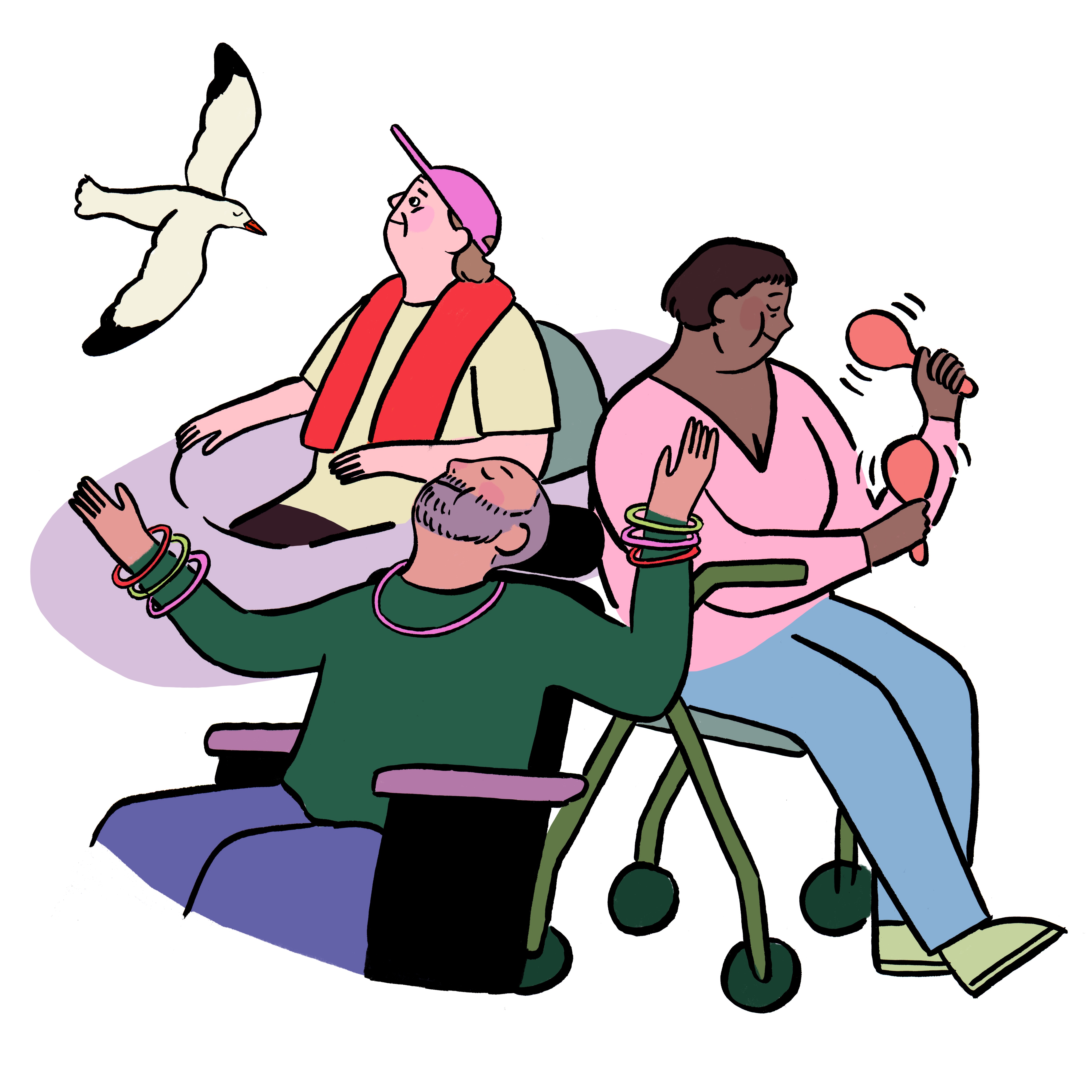 J’ai la possibilité de participer à des activités variées et adaptées à mes goûts