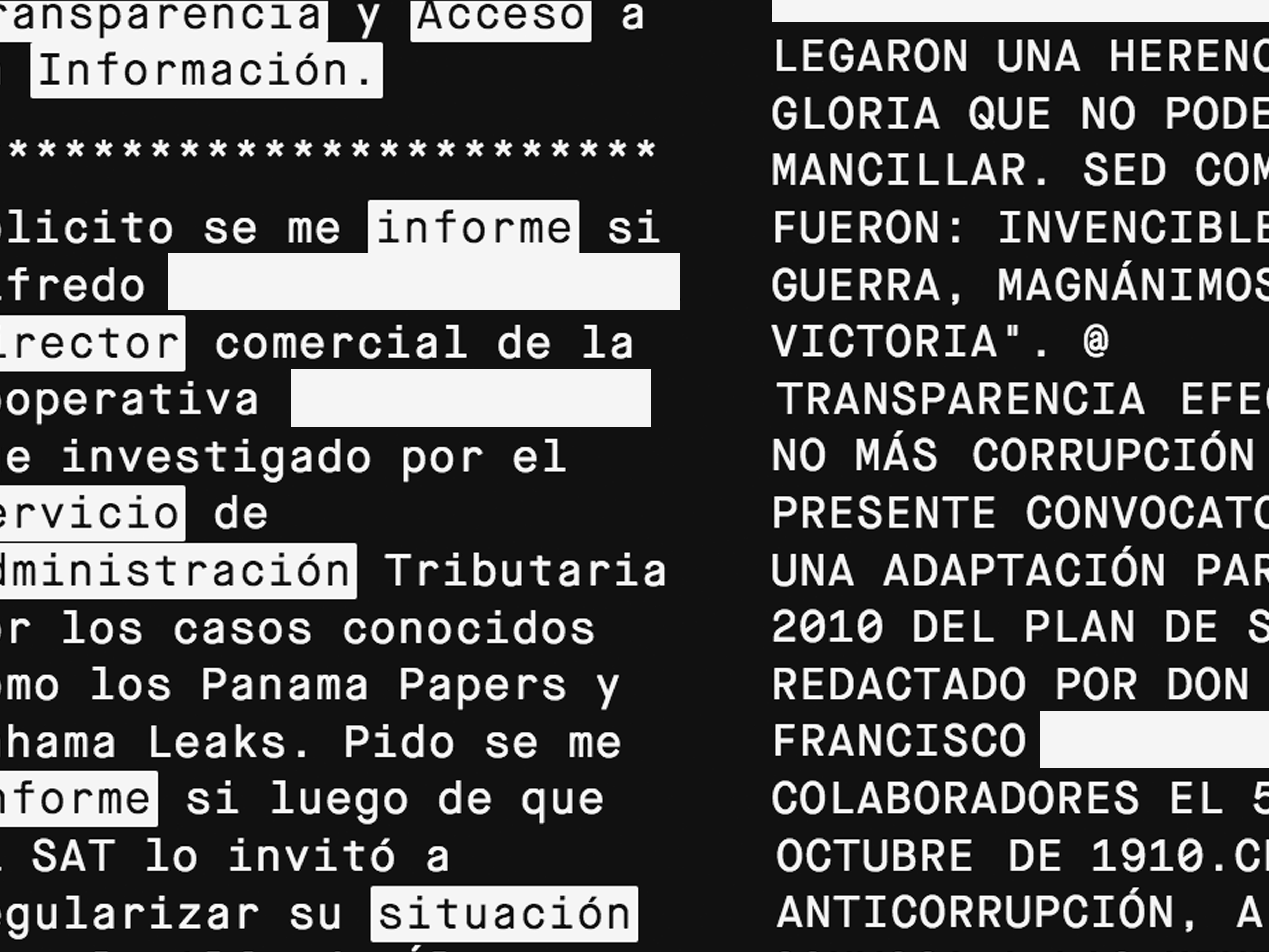 Transparencia Index — Federico Pérez Villoro