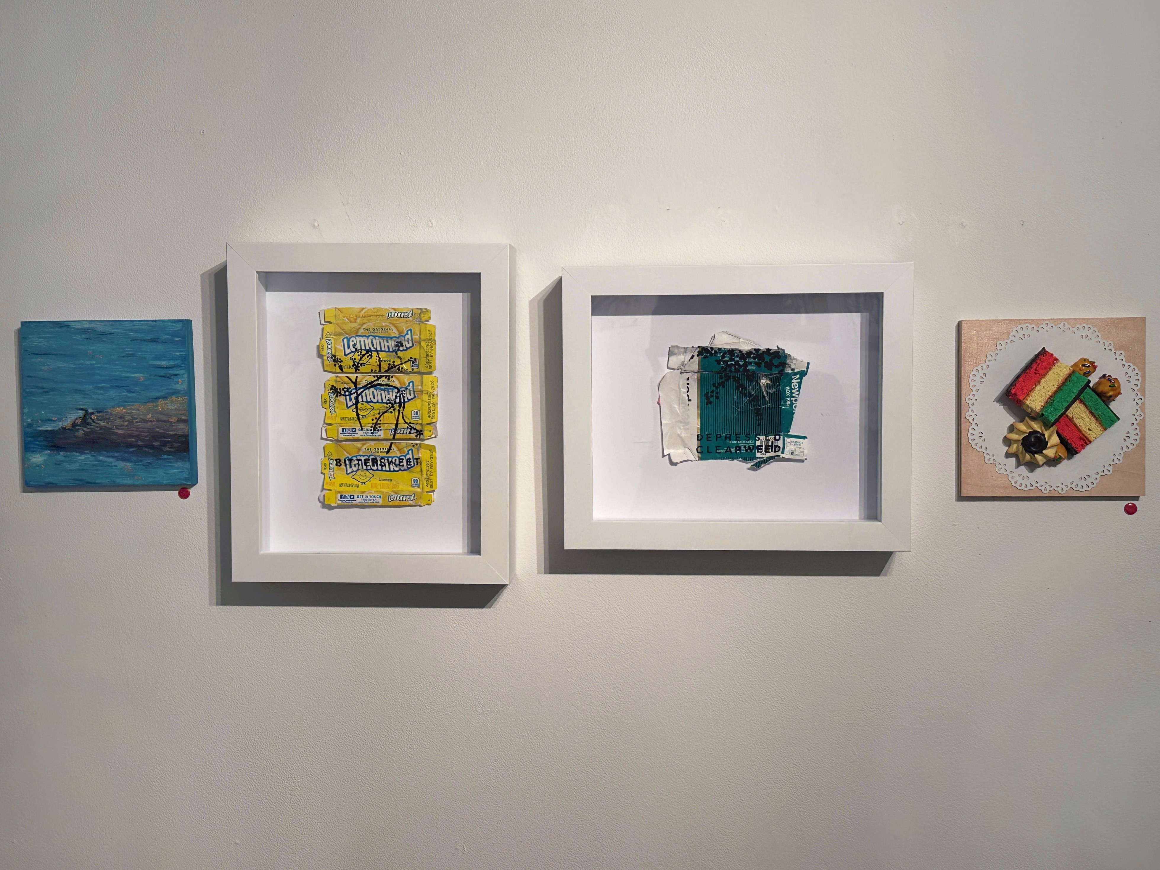 works by madeleine hermann, katarina jerenic, and john avelluto