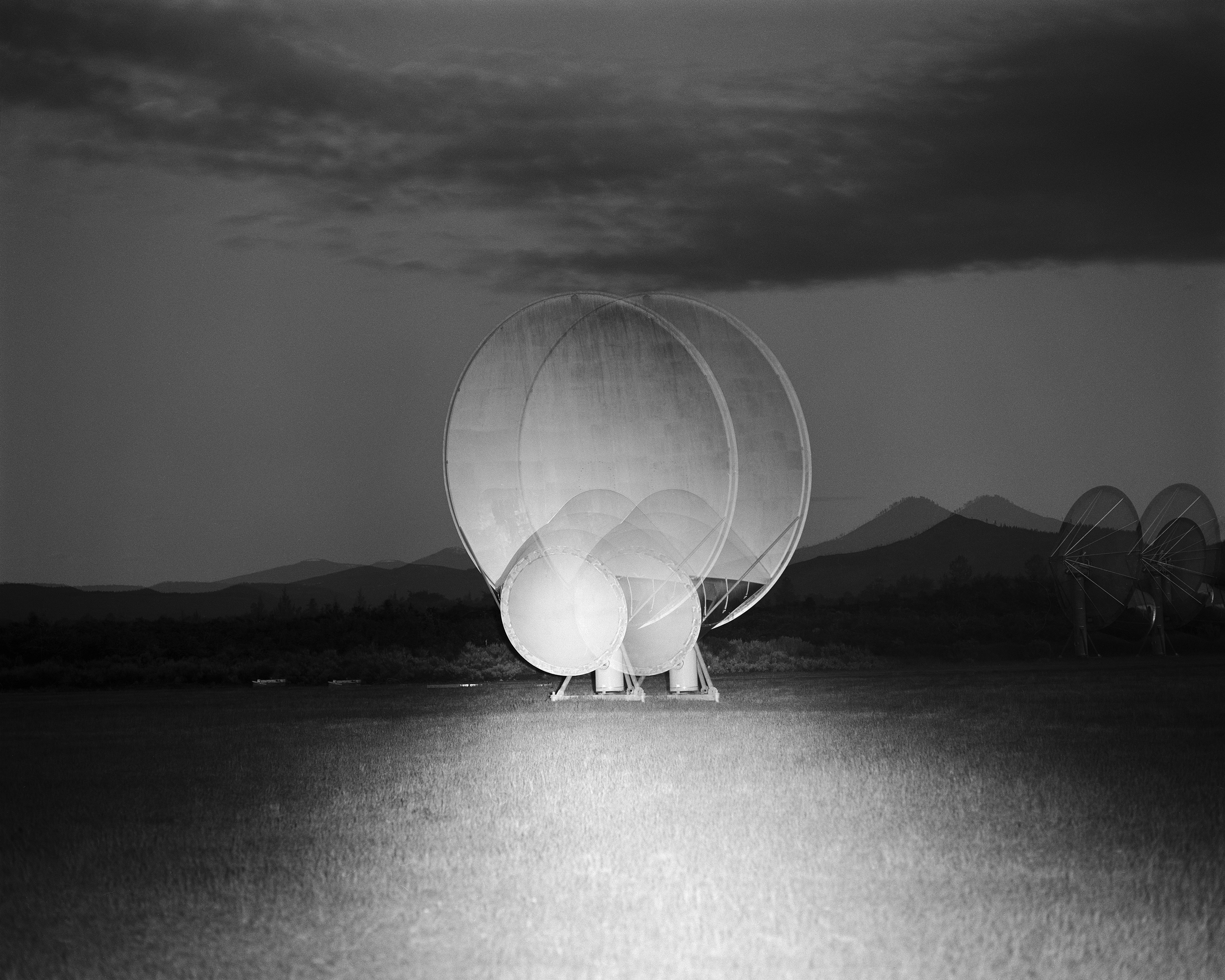 Double, handmade gelatin silver print, 23 x 32", 2024