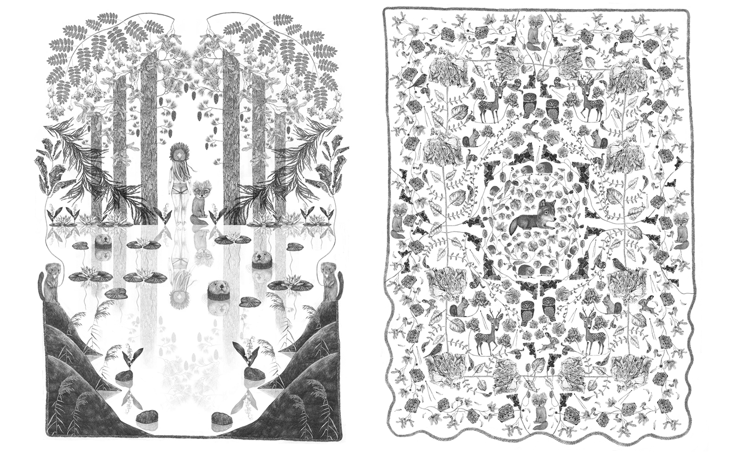 In the Forest & Close to the Lake