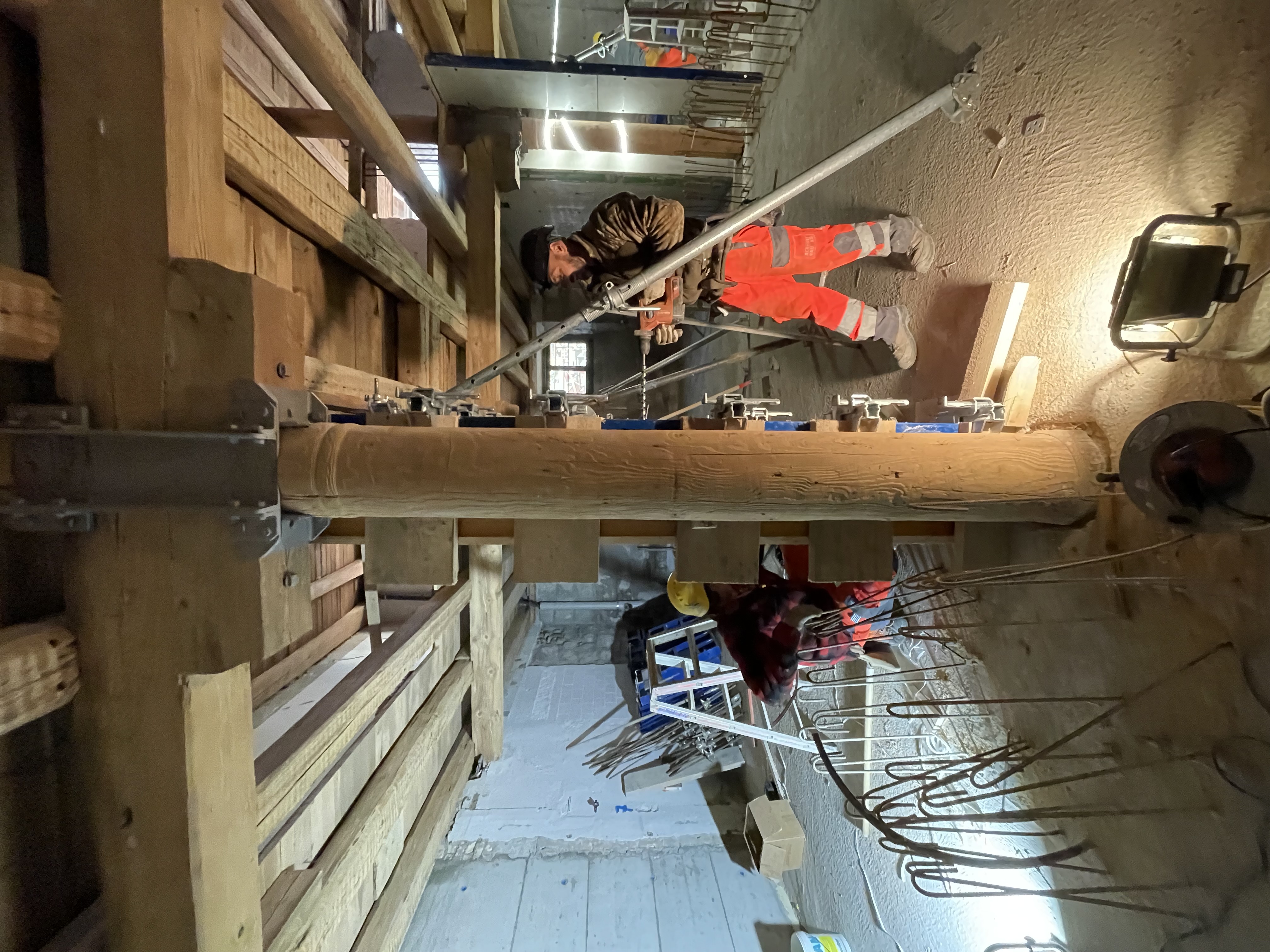 Baustelle Januar 2023