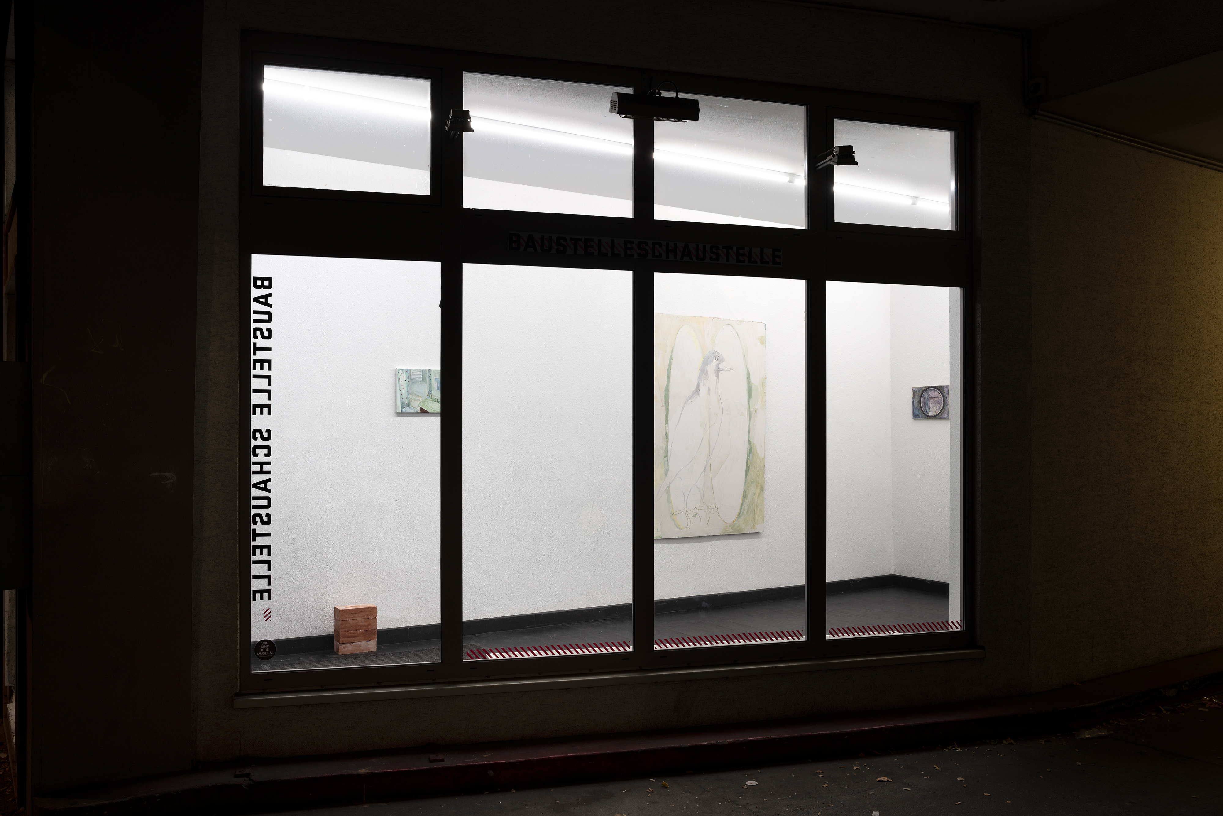 ground floor, 2022, installation view