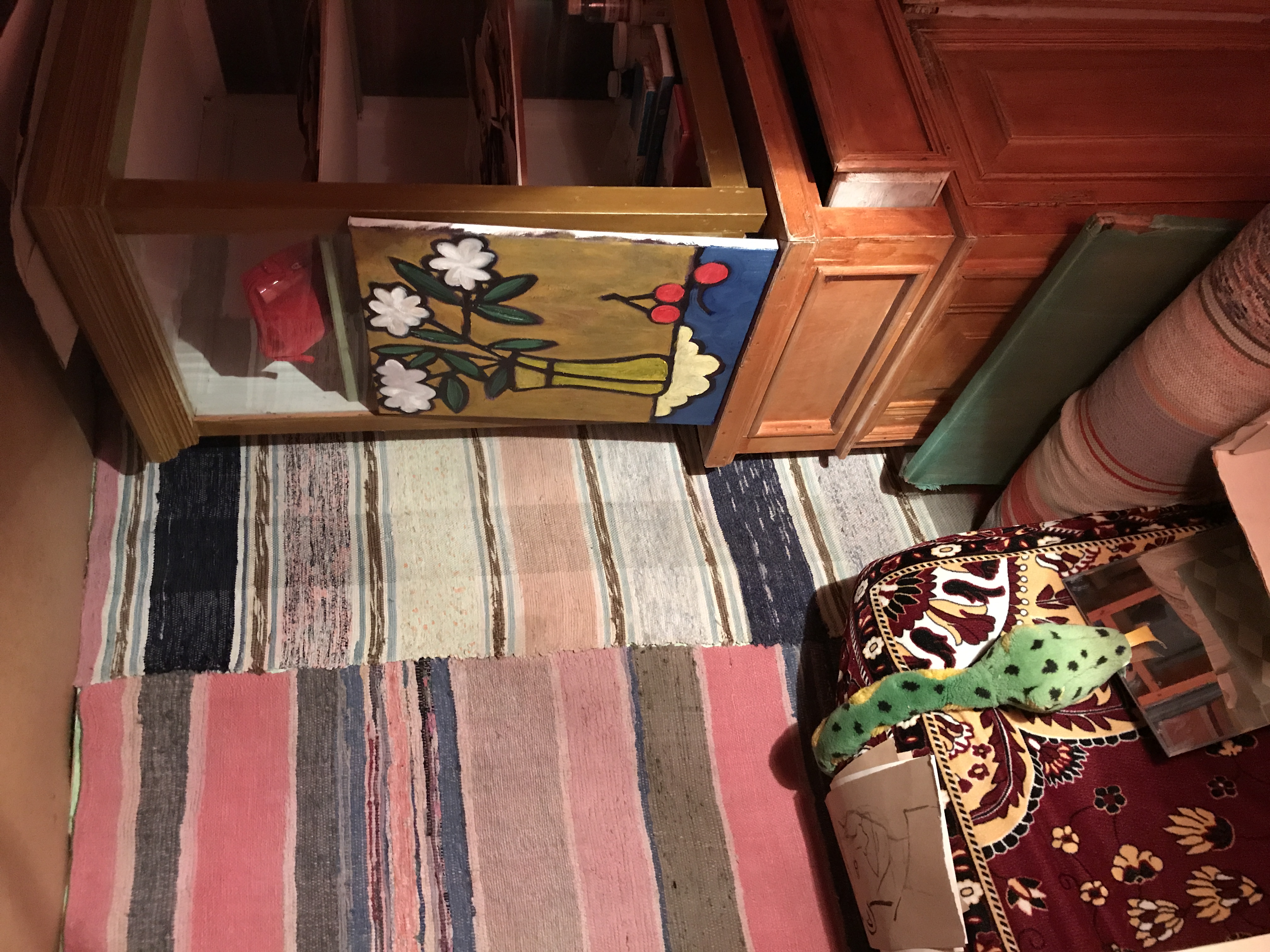 painting in the old bathhouse