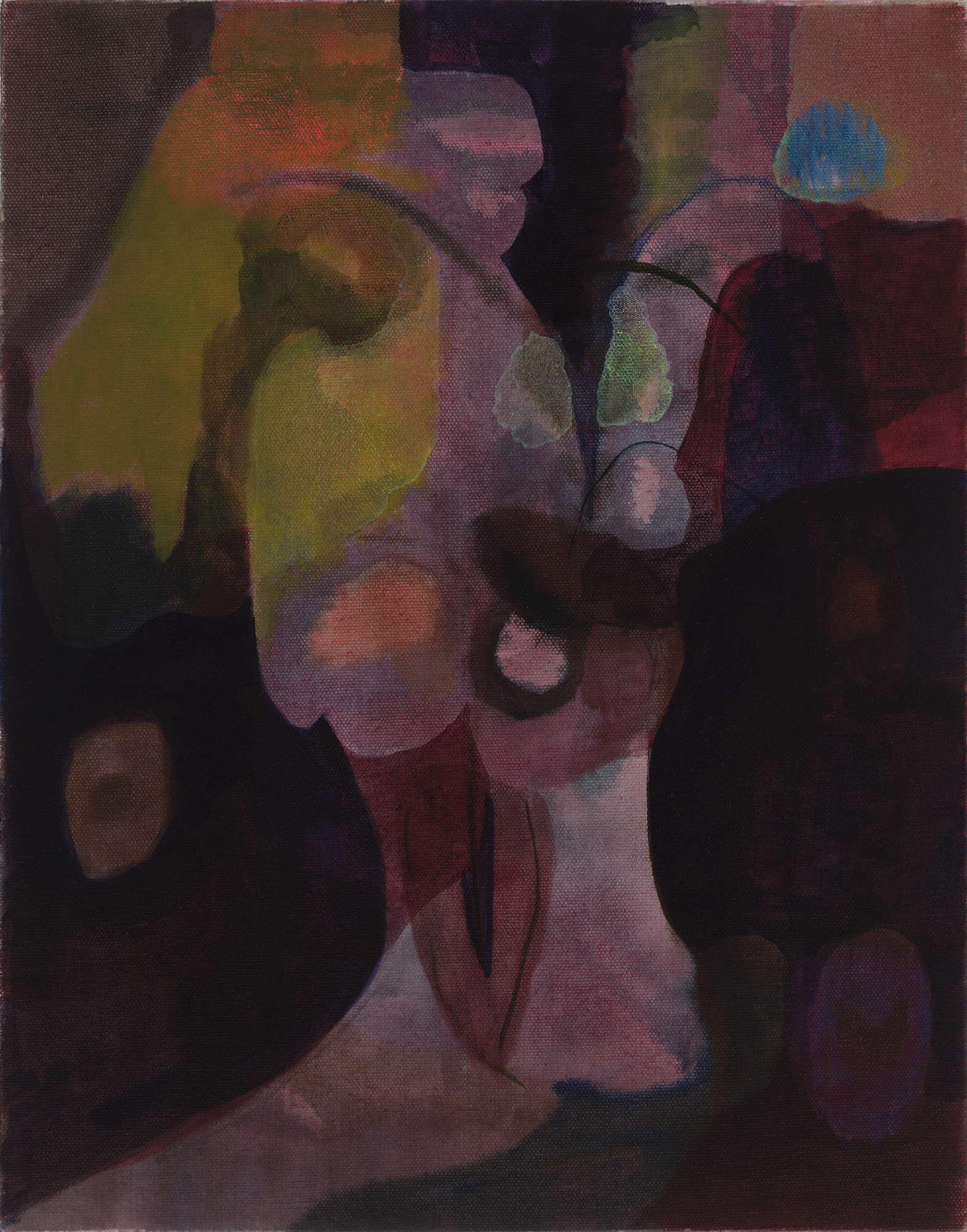 Michelle WassonLes Lèvres de Marie Antoinette18x14"Acrylic on canvas2021