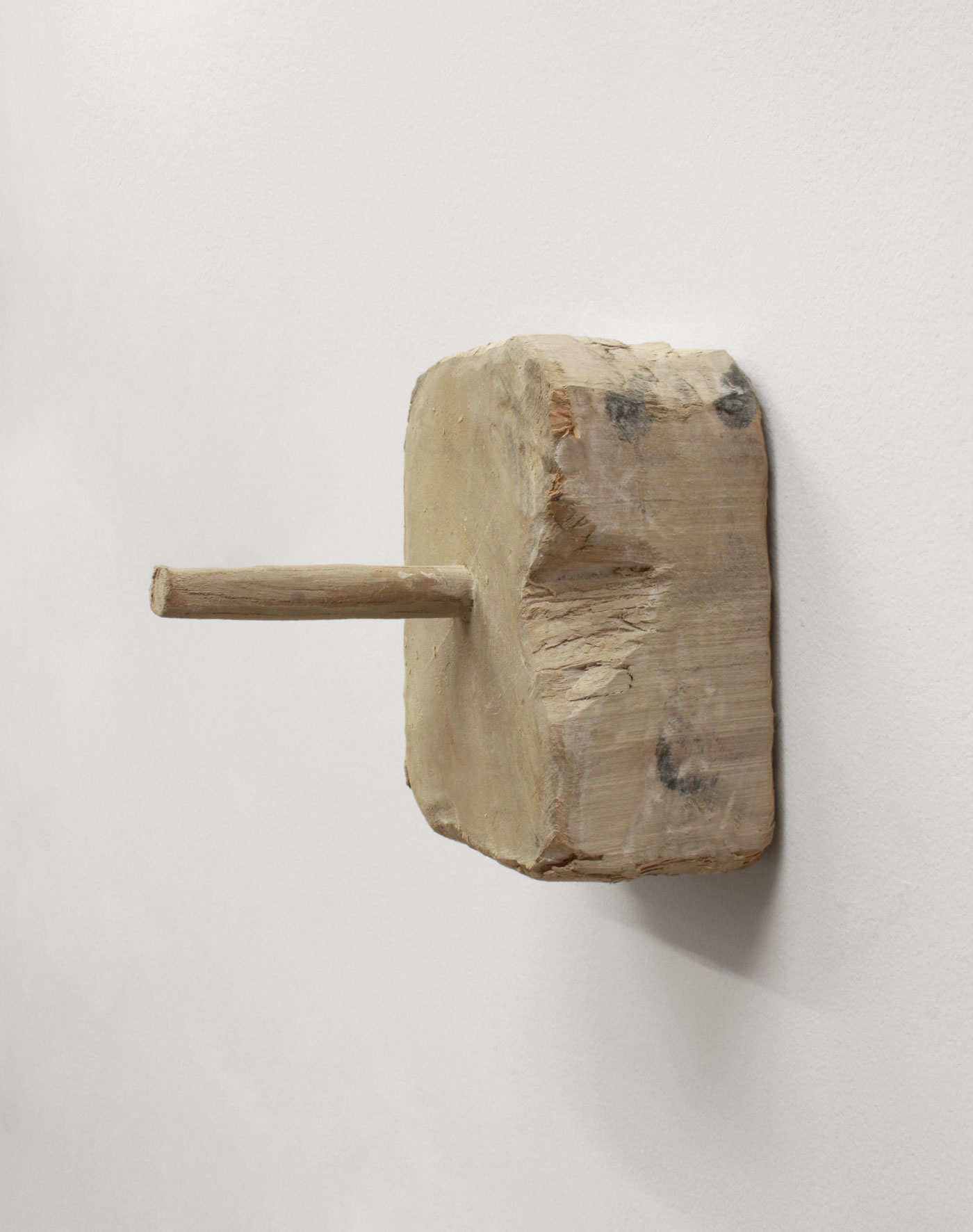 Waymarker, 2018  Pine, elm  12 x 9 x 15 cm