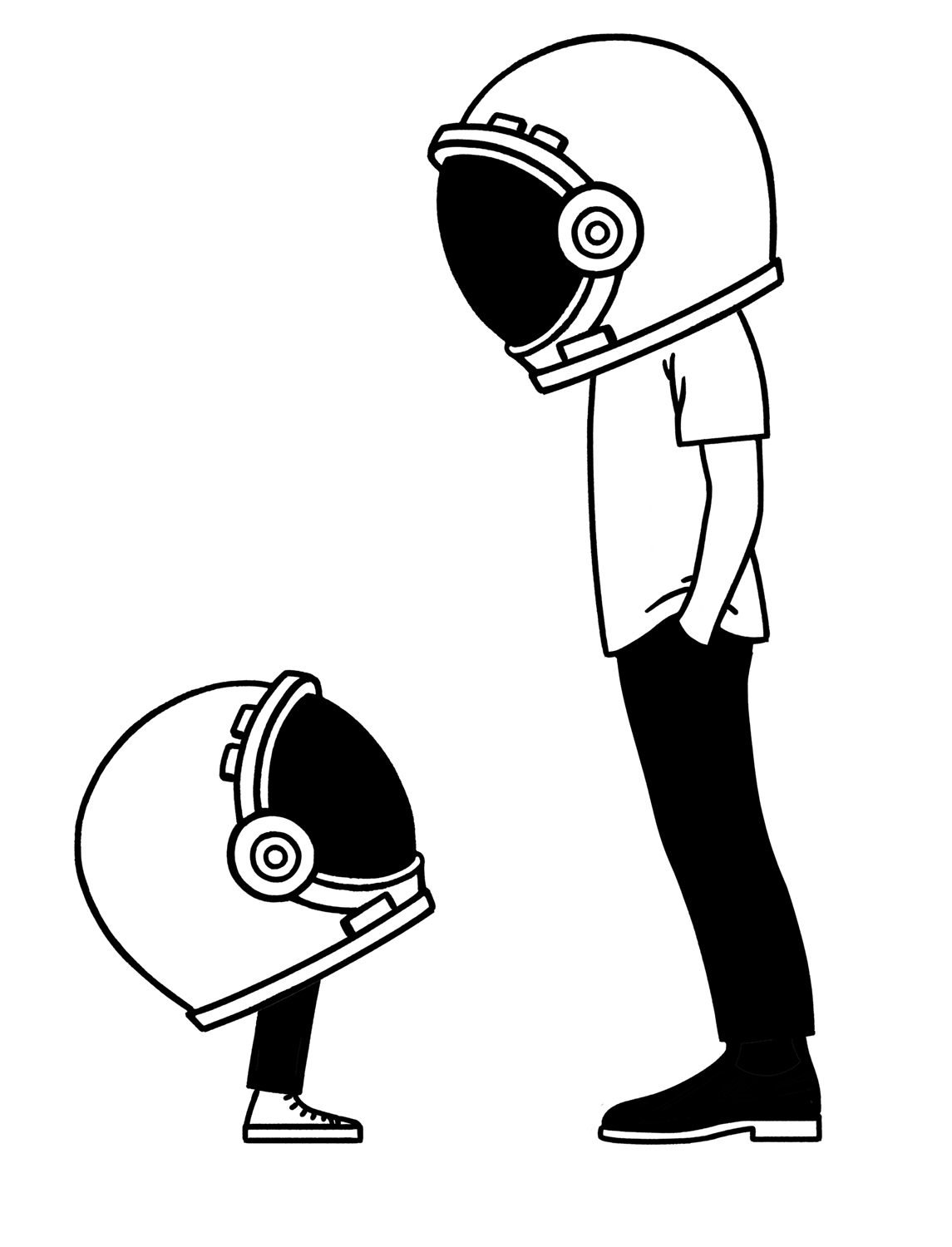 Image from Tim Minchin's book "You don't have to have a dream"