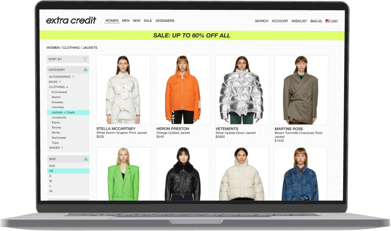 EXTRA CREDIT: Responsive Ecommerce