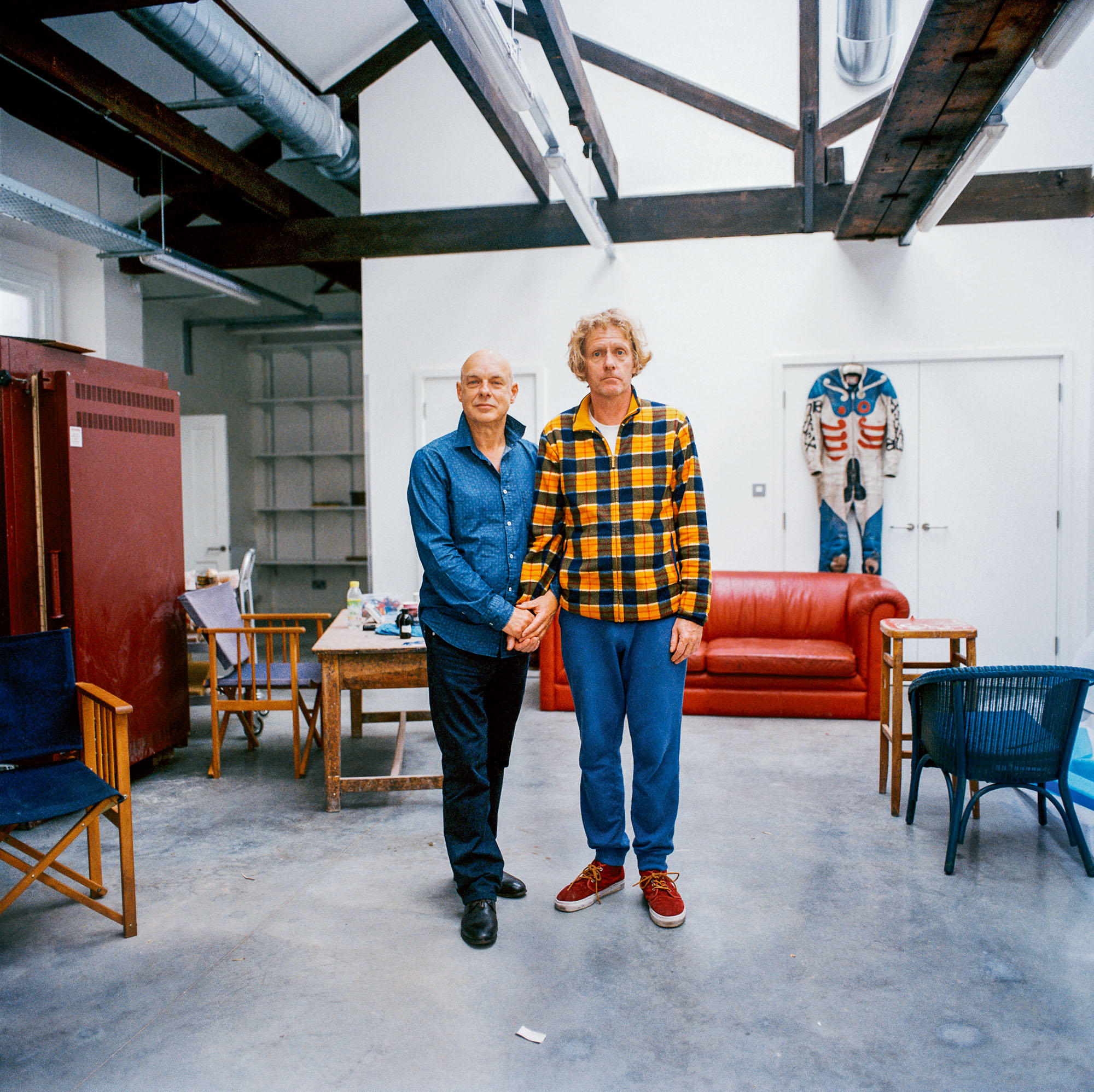 Brian Eno and Grayson Perry