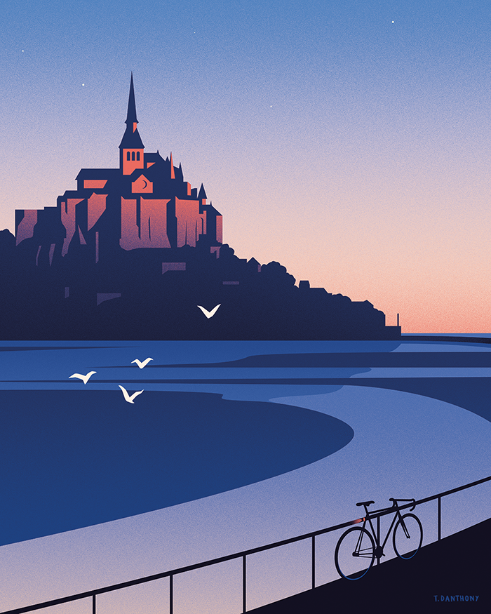 Mont Saint Michel book cover / MILAN