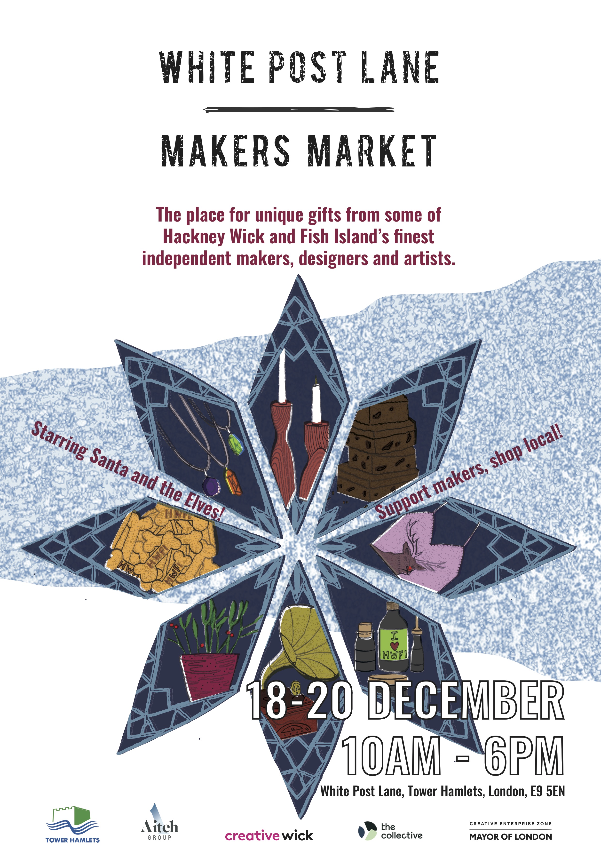 Poster design for HWFI street market