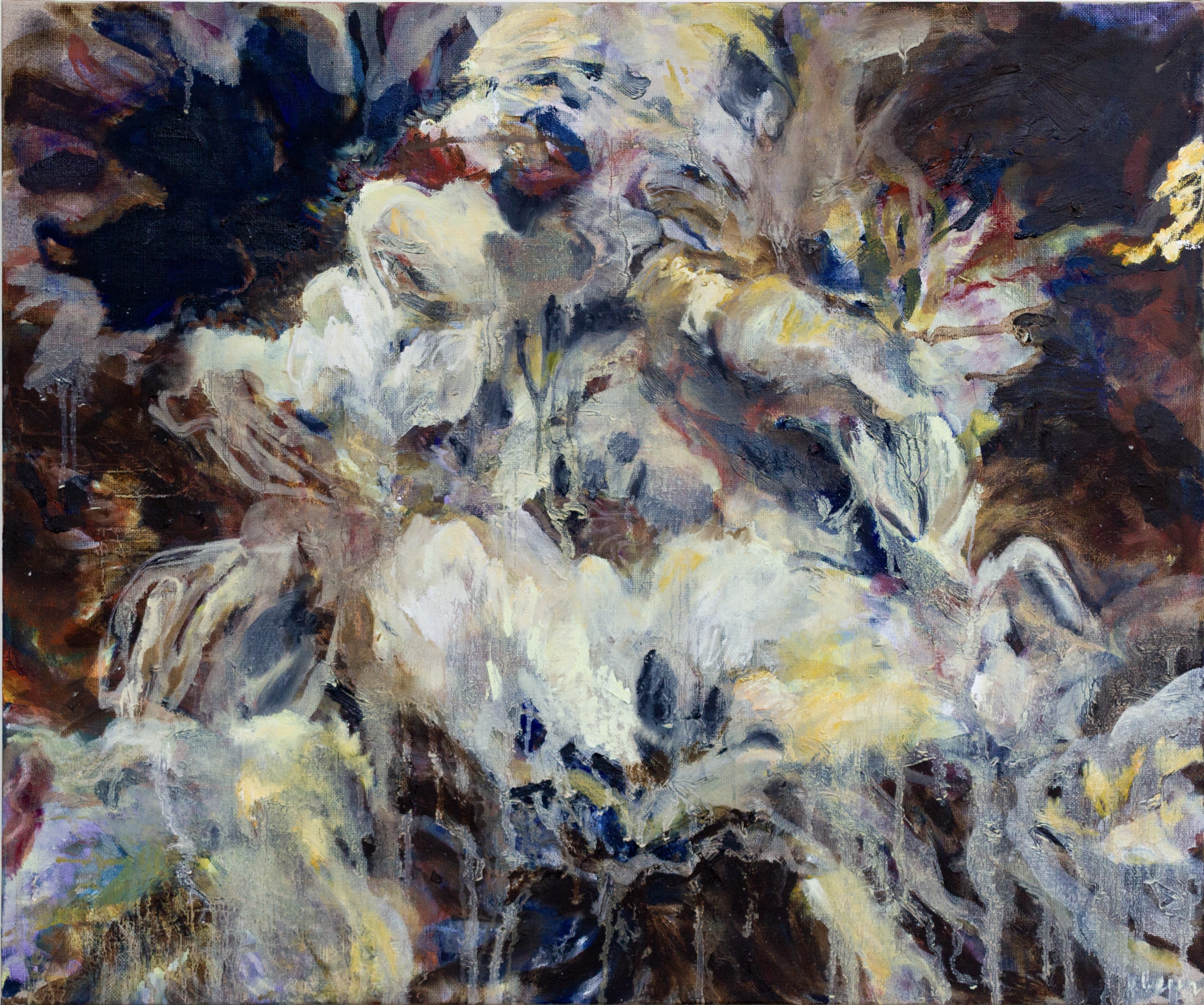 Shrine (2024) oil on linen, 50 x 60 cm