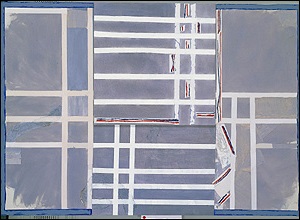 Laurentian Trail Collage on Canvas 7' x 10'