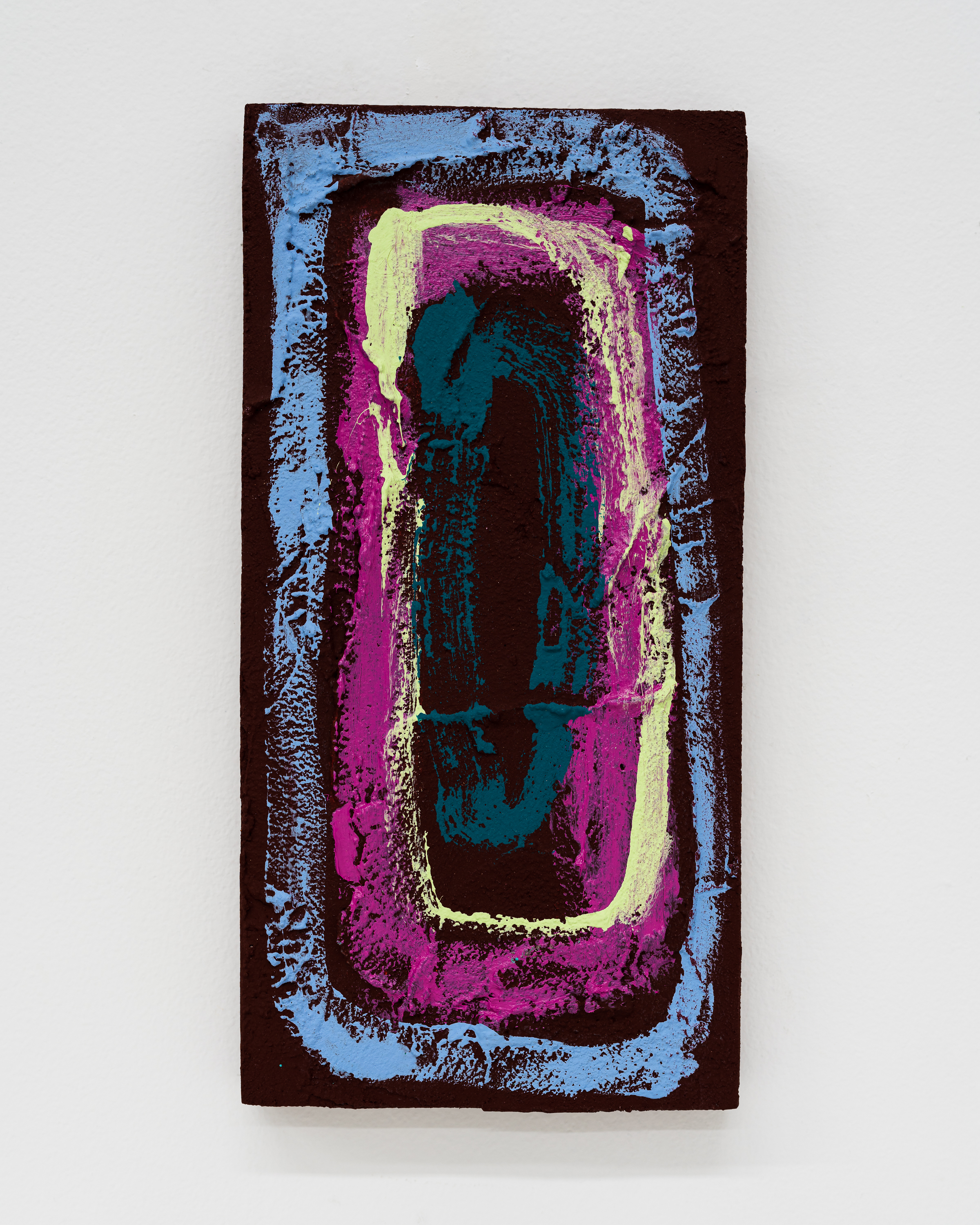 Stucco Painting 73, 202012 x 6 "