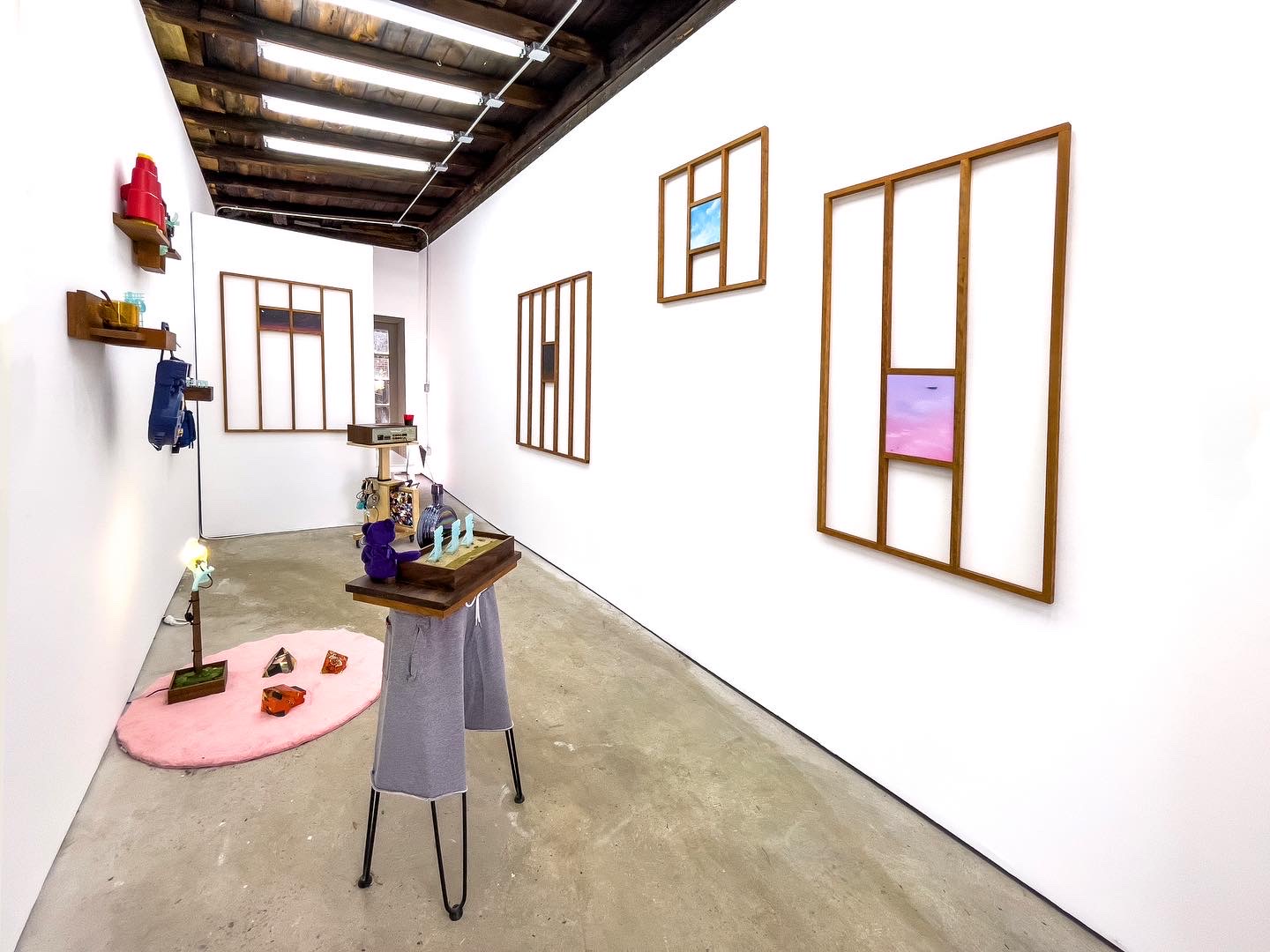 Installation view, Playing the Sounds of Yesterday, Today at Auxiliary Projects