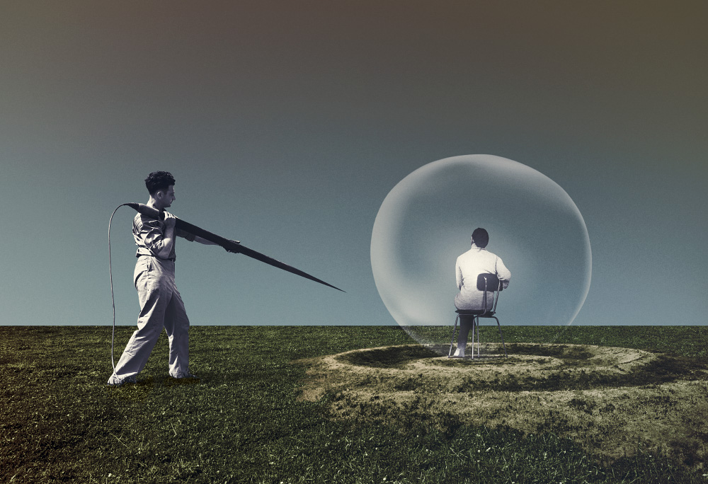 Destruction of Mirages