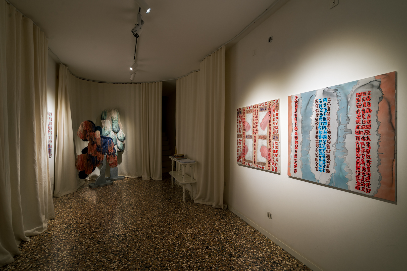 Installation view - Matteo Cibic Studio (Contr&agrave; Riale 19, VI)