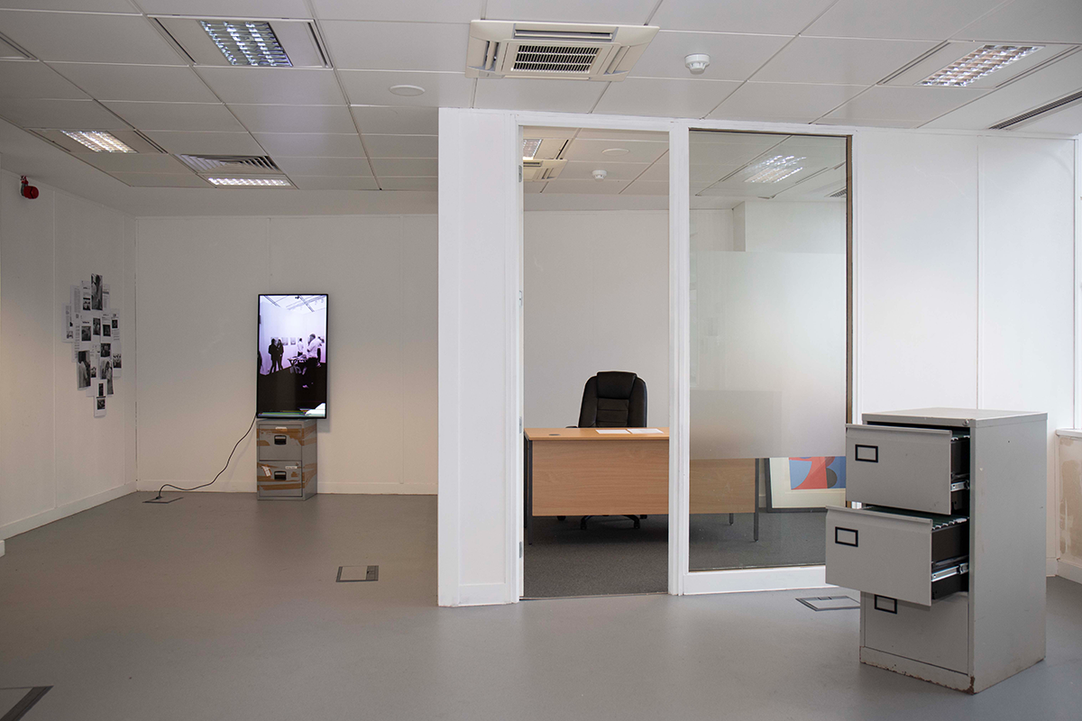 Artists Left to right: Annika Ström, Katrina Regino, Terry Frost, Nina Oltarzewska | Photo by Monika Drabot 