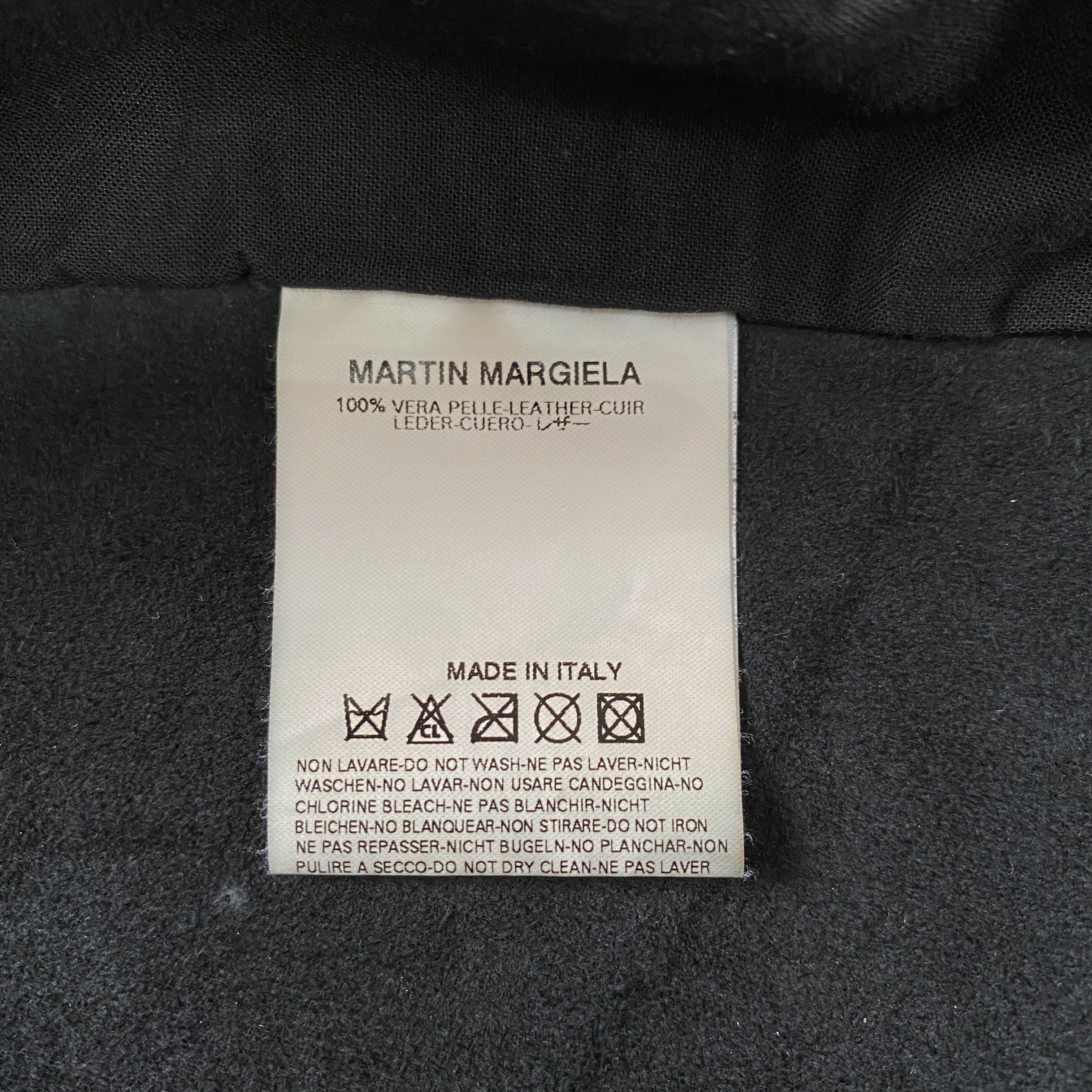 Maison Martin Margiela, A/W 2003-04 Leather Overshirt - La Nausée - fashion  archive / retail shop