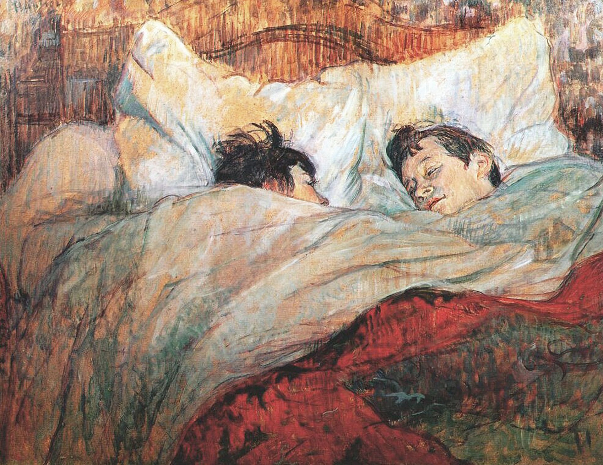 Lautrec - Le Lit, 1892, Musée d'Orsay