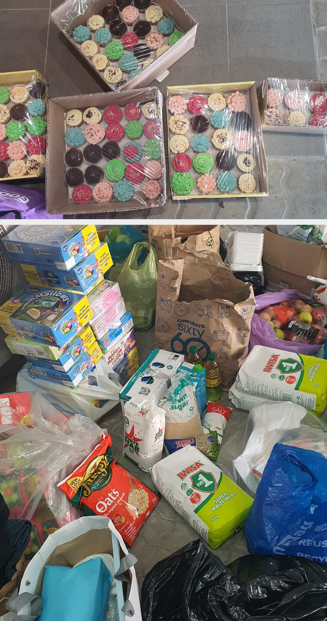 09.04.2020 This week the Atlantic Ladles of Covid Group contributed toward a total of 7340 sandwiches, 1488 boiled eggs as well as 1900 easter eggs and 100 cupcakes for the festive weekend ahead. Meals were safely collected by Ladles of Love and distributed by Where Rainbows Meet.