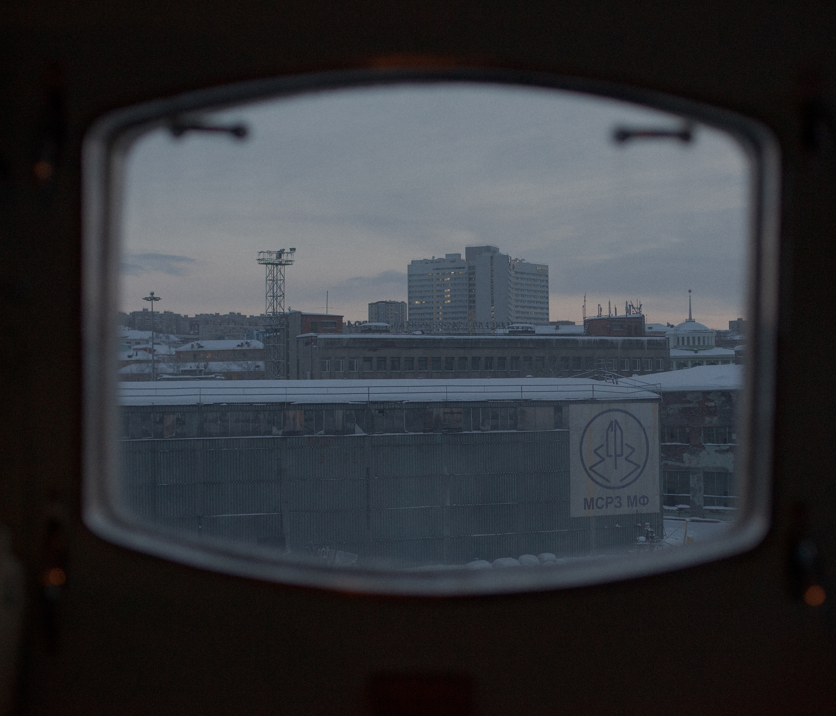 A view from Lenin icebreaker, Murmansk, 2016