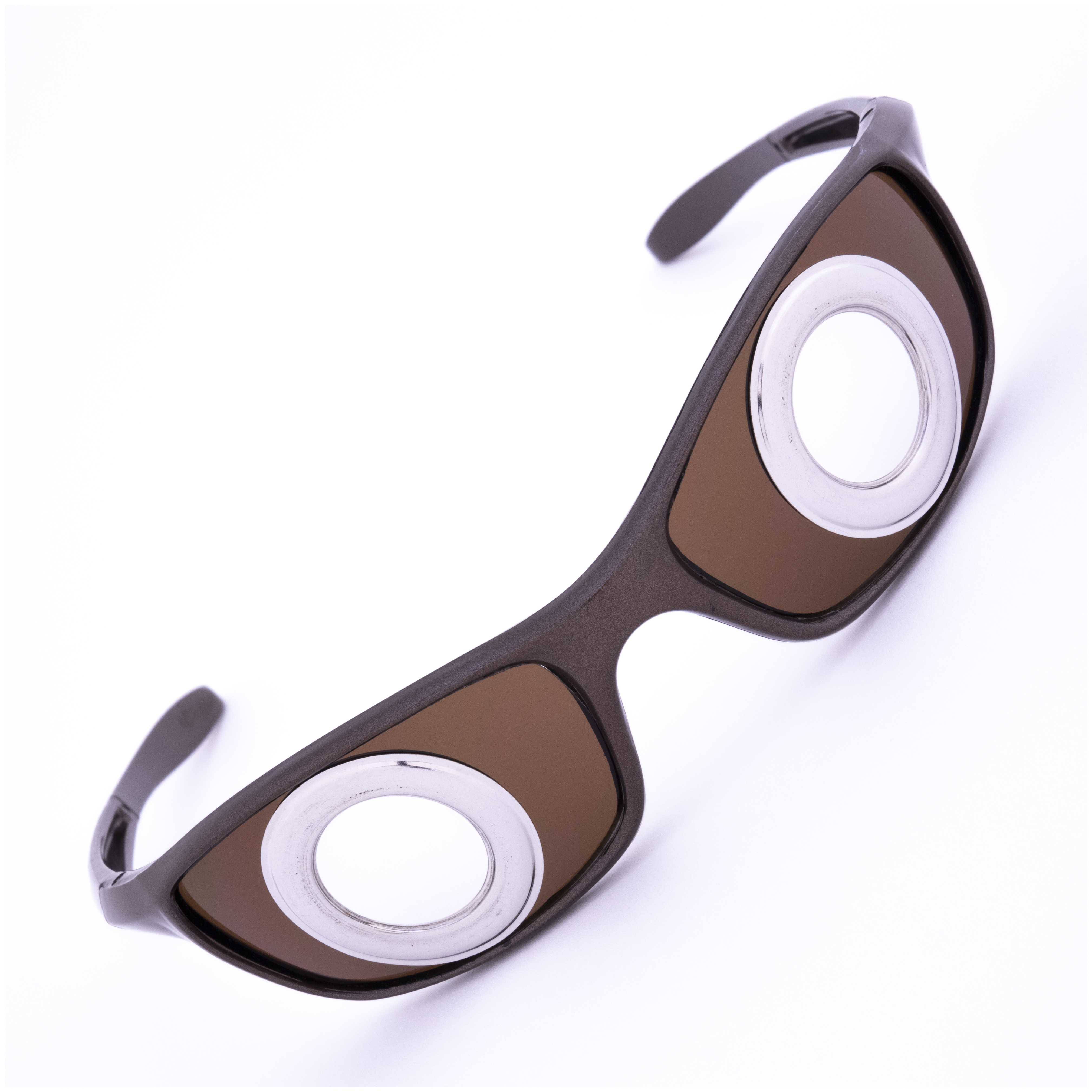 2040 Specs 03 (Brown)Sunglasses with grommets,hand engraved frame interiorEdition of 4