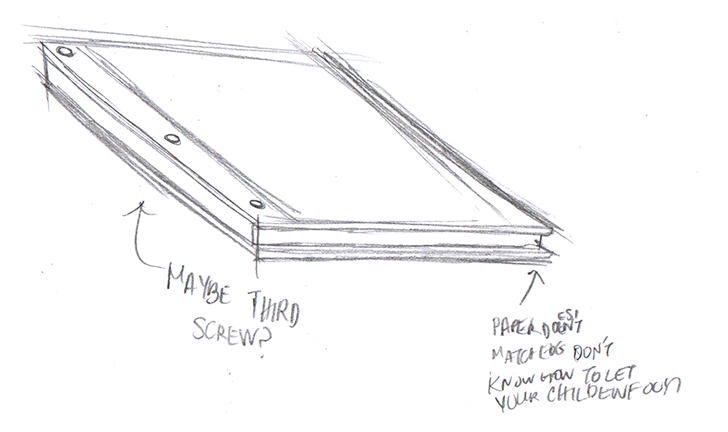 I wrote the text on the right in my sleep. It says, "Paper does/doesn't matches don't know how to let your children four.