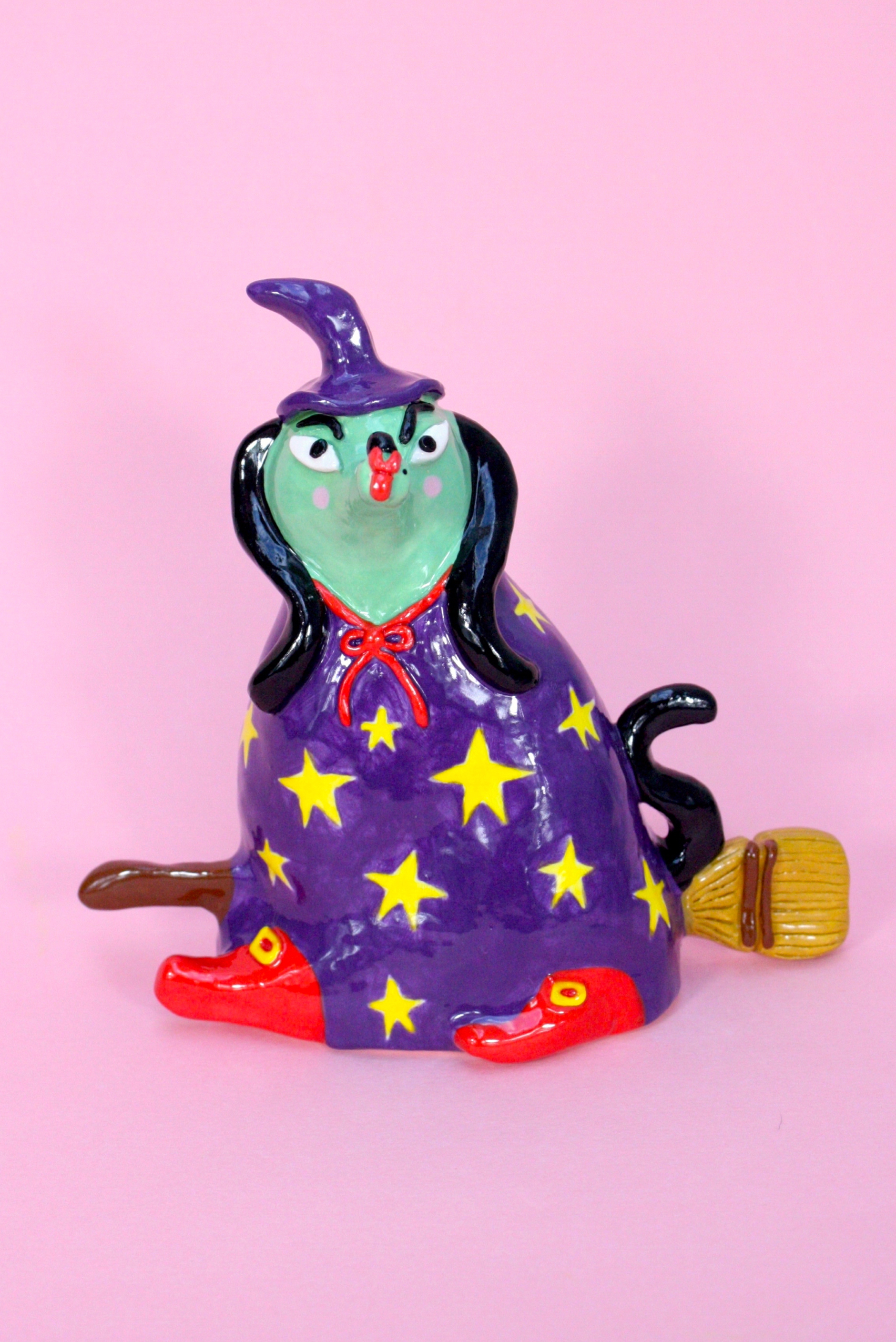 Ceramic Dog (Witch) £90