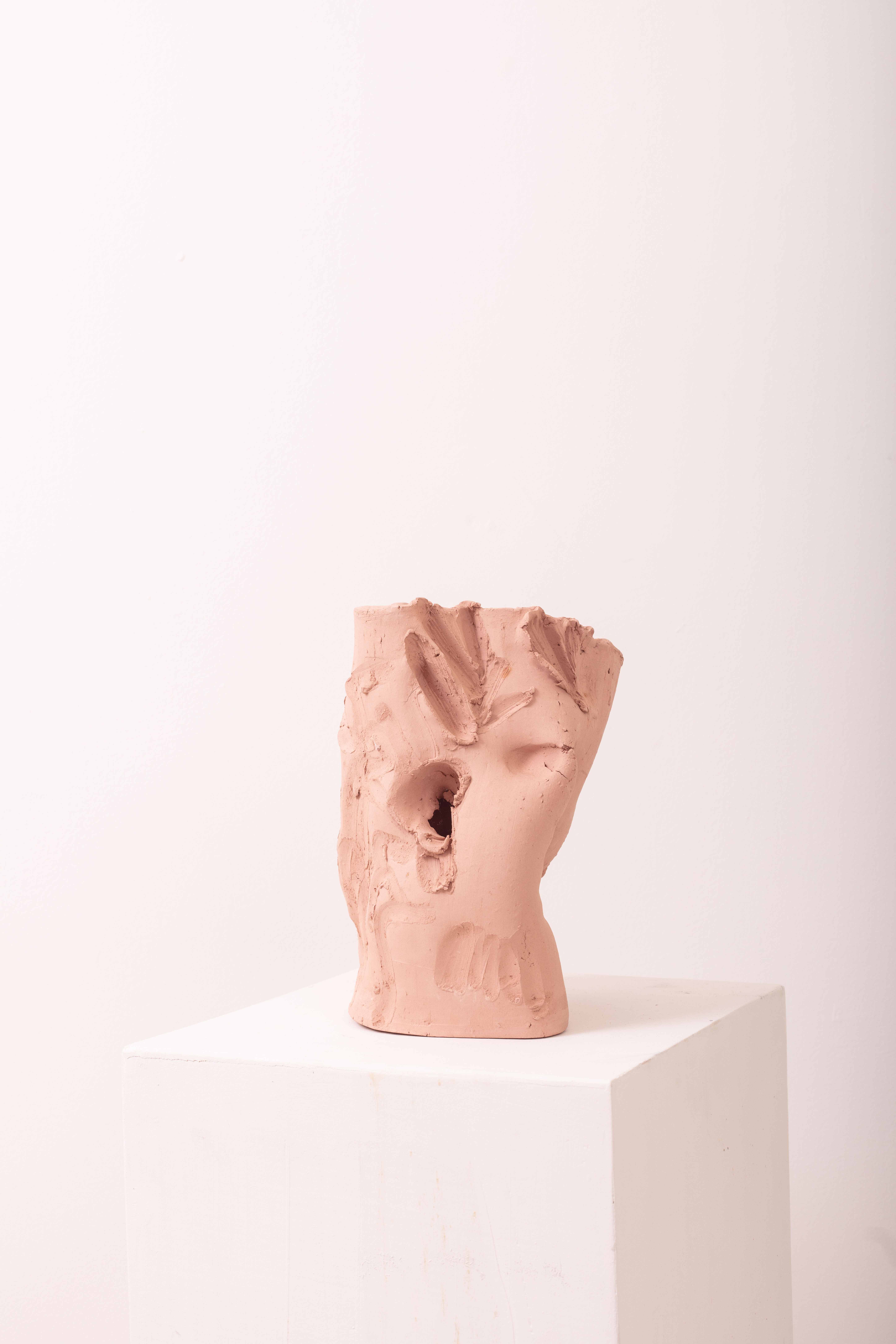 Slap I, Clay 40 x 40 cm