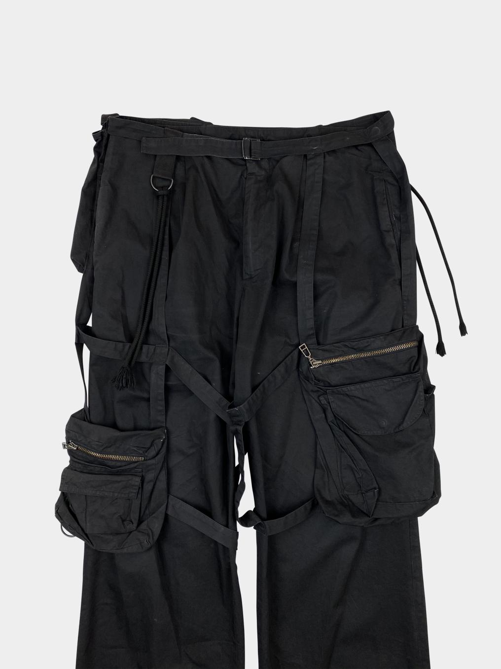 raf simons parachute pants