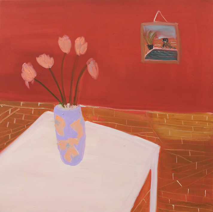 Stillleben, Oil on Canvas, 90 x 90 cm,  2016