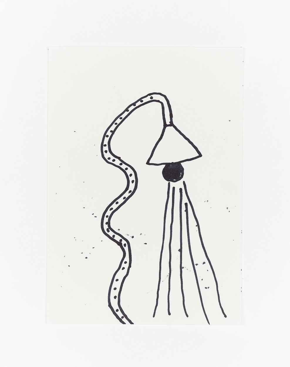 Untitled, 2020. marker on paper. 26cm x 18cm