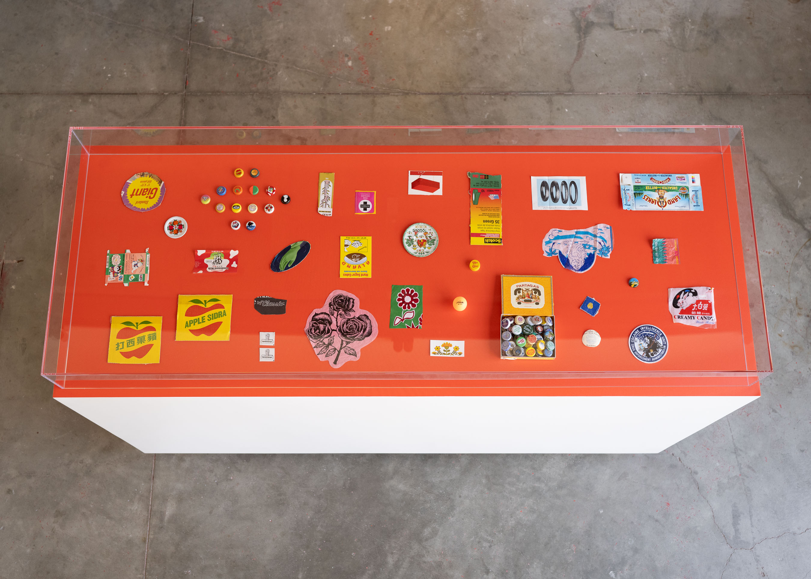 Bottle cap source material archive, 2014–2023, New Caps, Marta, Los Angeles