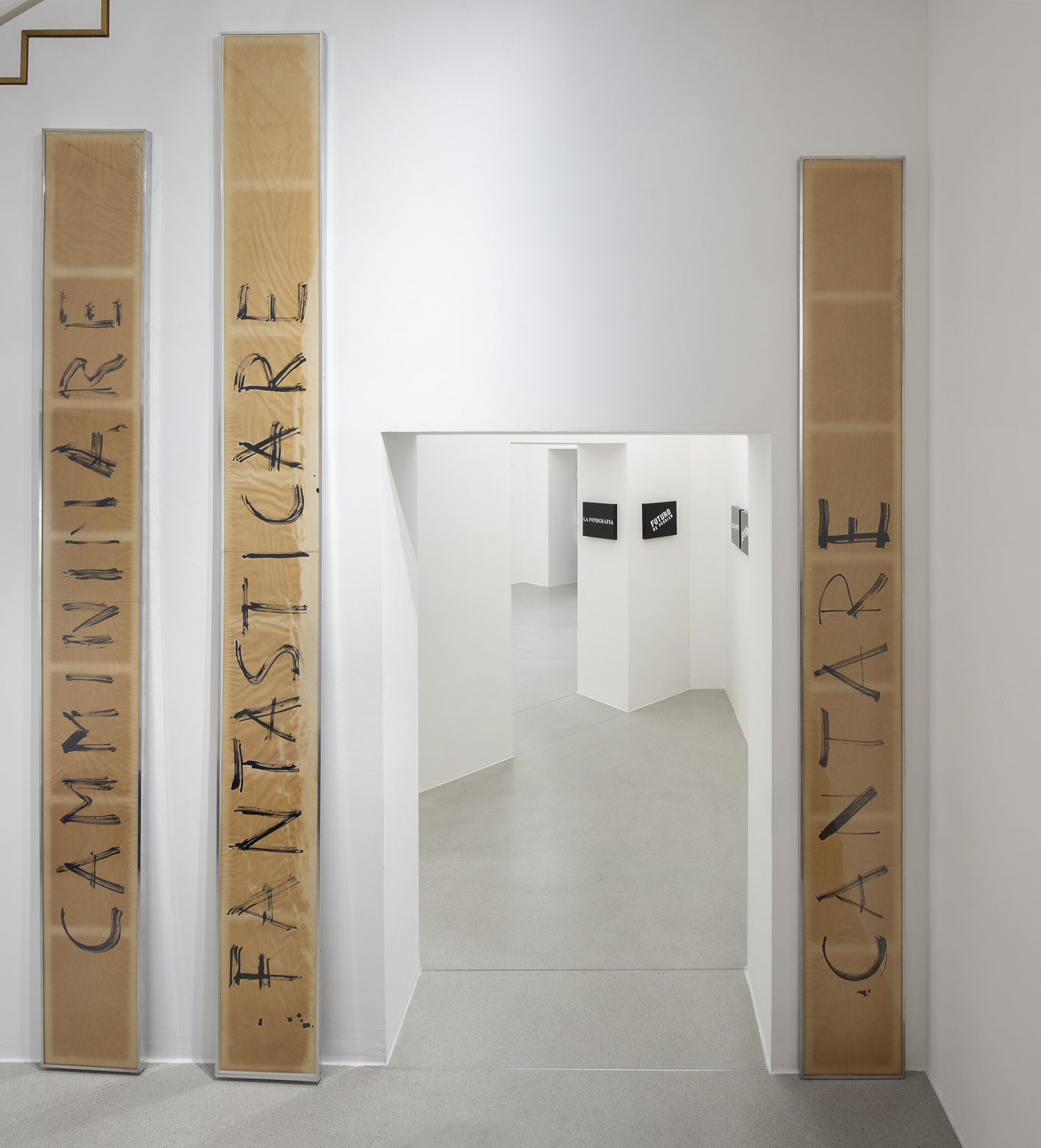 Installation view Duetto