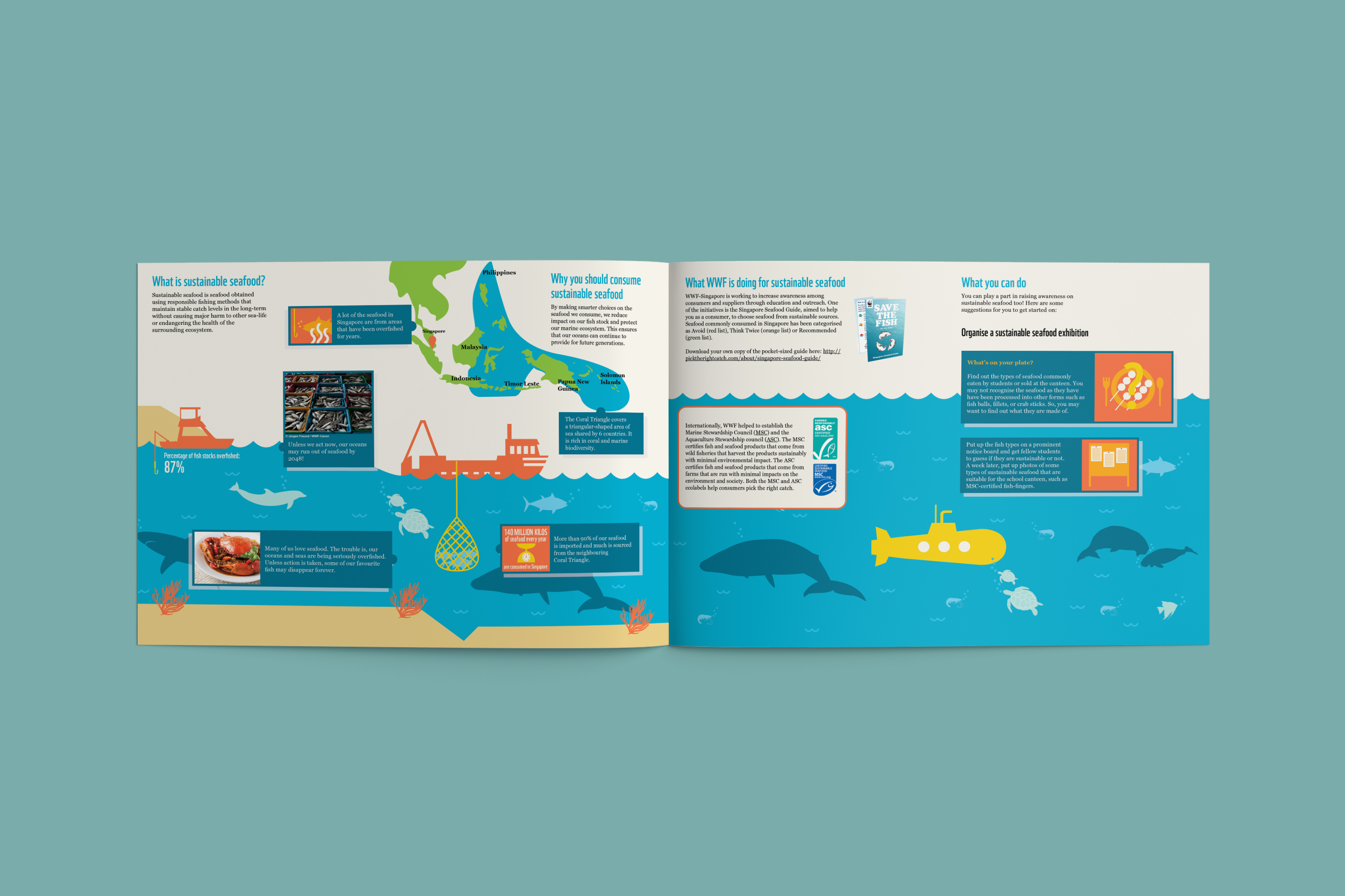 sustainable seafood infographic